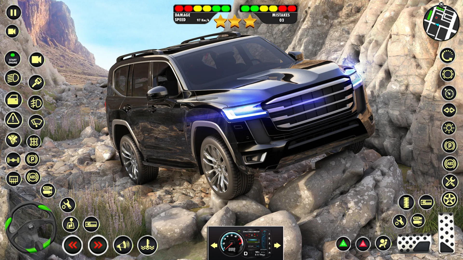 US Offroad Fury Car Driving 3D | Indus Appstore | Screenshot