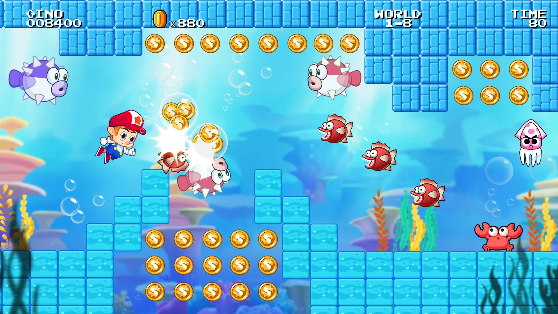 Super Gino Bros - Jump & Run | Indus Appstore | Screenshot