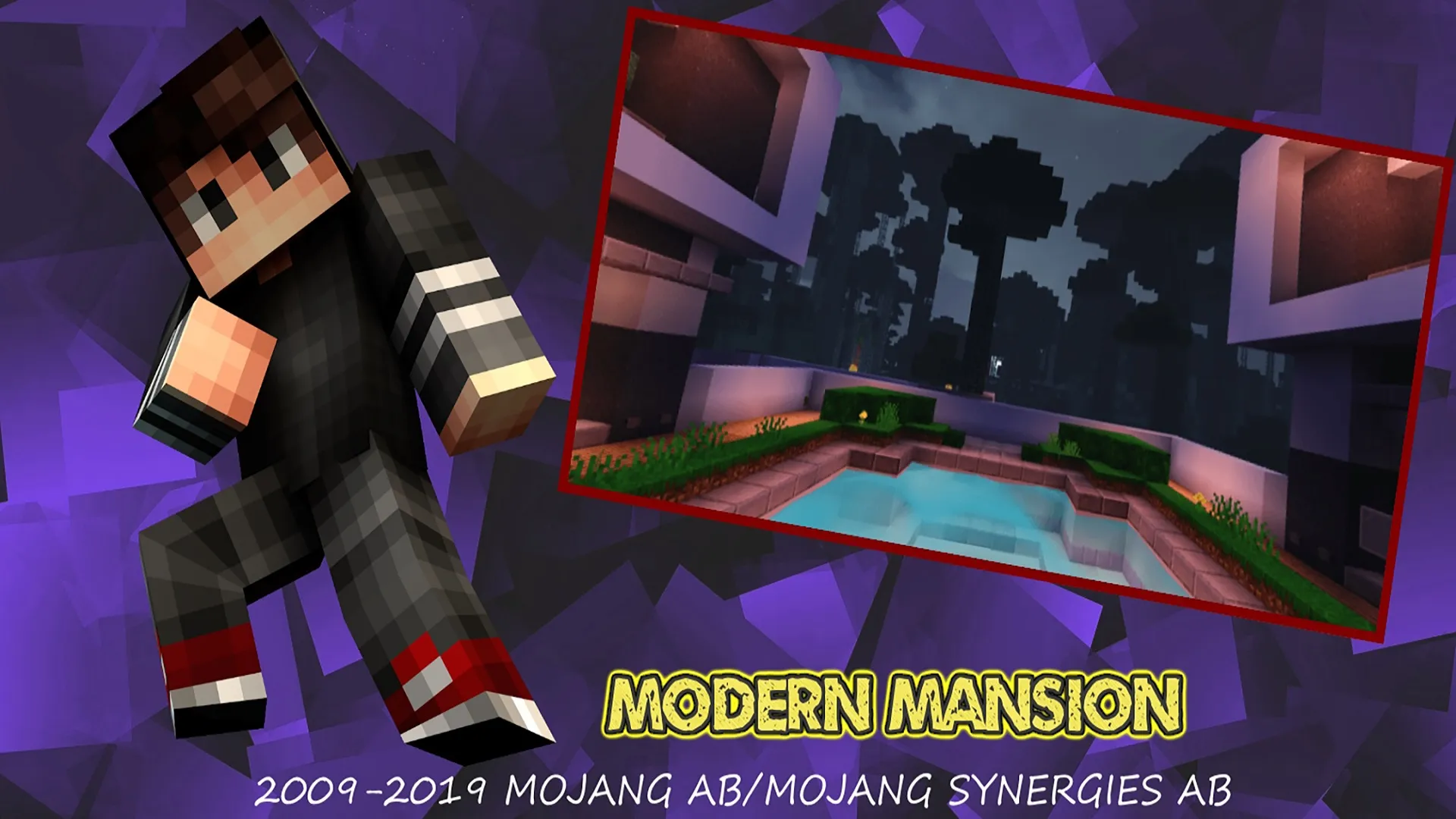 Map Modern Mansion: MCPE House | Indus Appstore | Screenshot