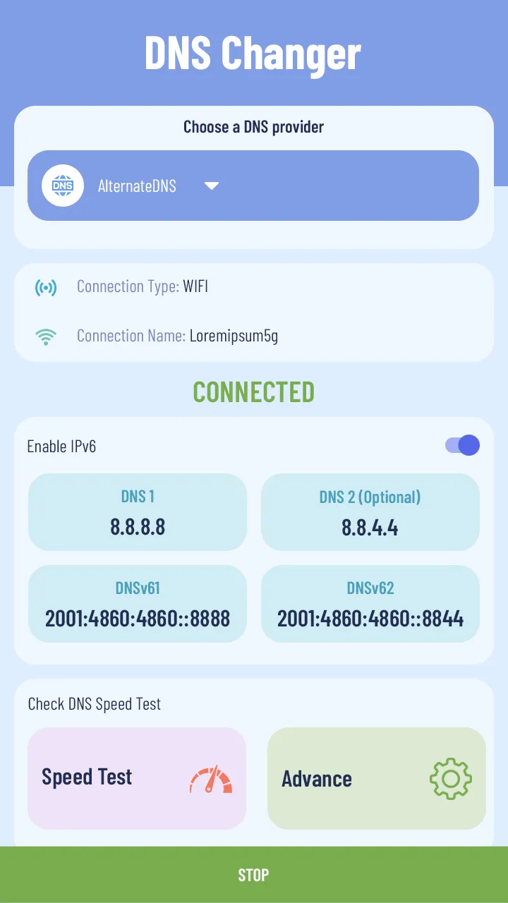 Network Tools - DNS Changer | Indus Appstore | Screenshot