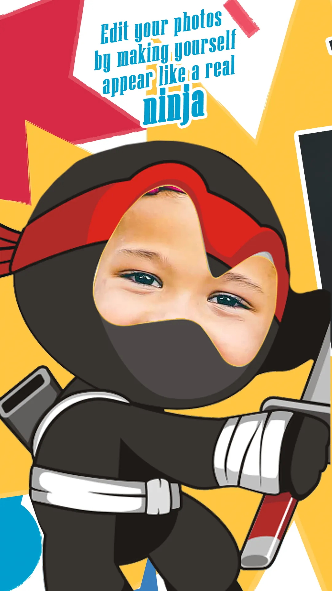 Ninja Costume Photo Montage | Indus Appstore | Screenshot