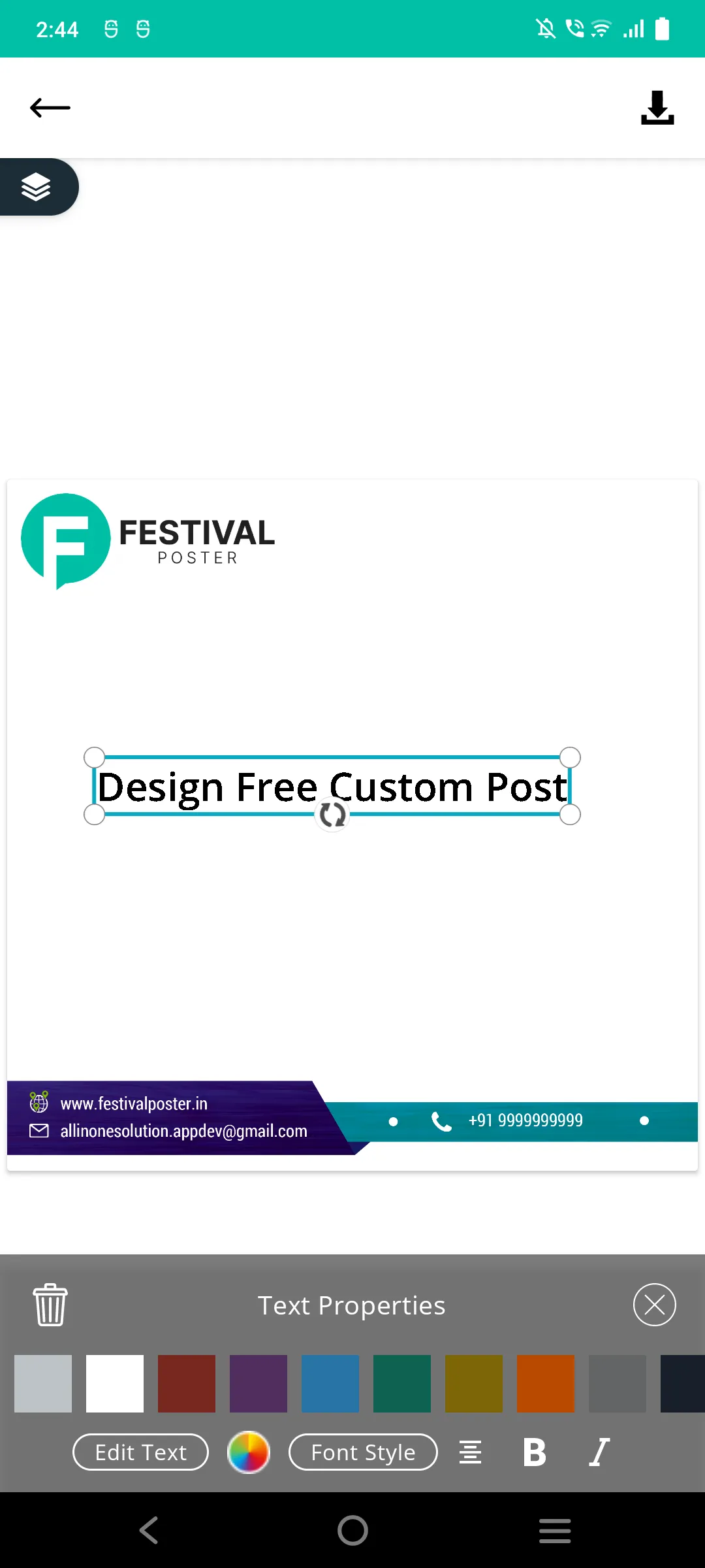 Festival Poster-Business Post | Indus Appstore | Screenshot