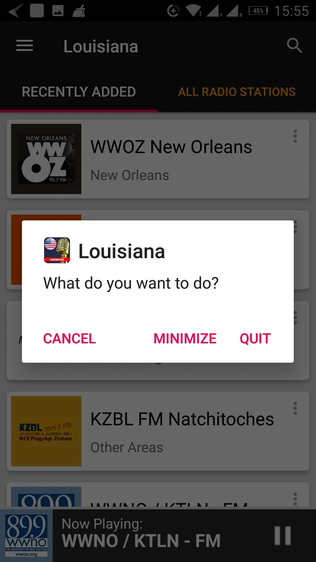 Louisiana Radio Stations - USA | Indus Appstore | Screenshot