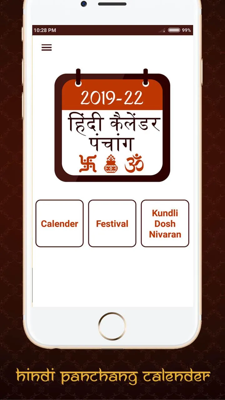 Hindi Panchang Calendar 2023 | Indus Appstore | Screenshot