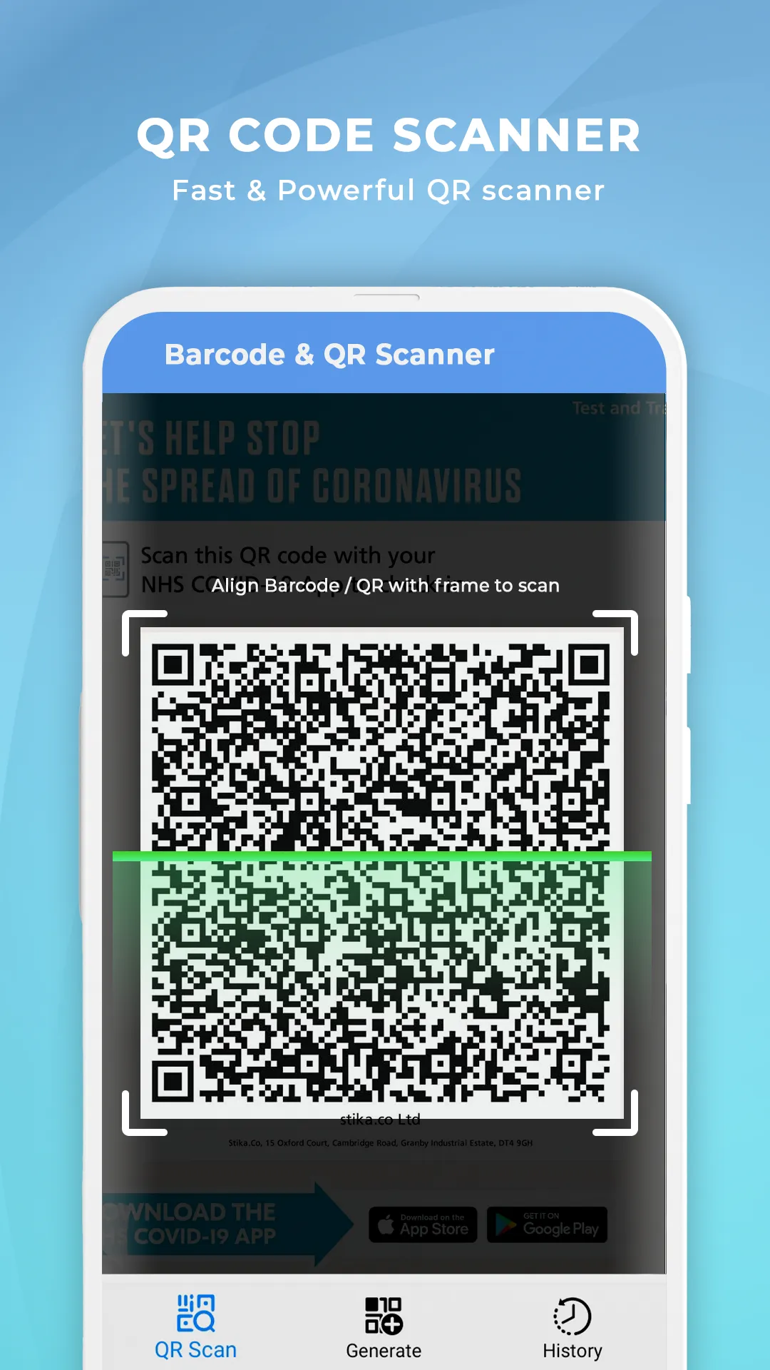 QR Barcode Scanner & Generator | Indus Appstore | Screenshot