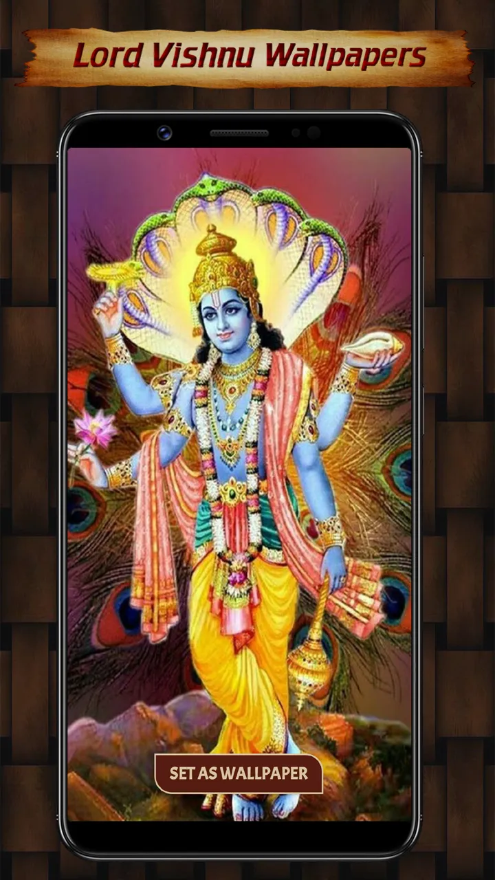 Lord Vishnu Wallpaper,Narayana | Indus Appstore | Screenshot