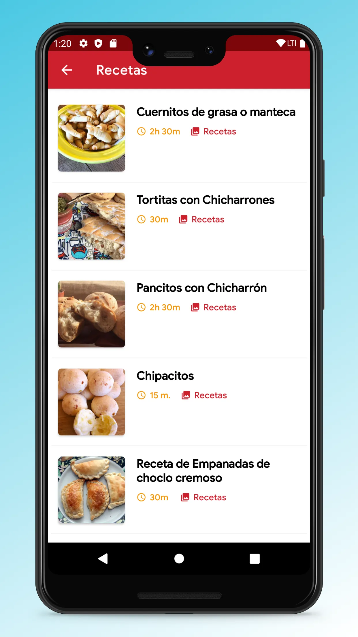 Argentinian Recipes - Food App | Indus Appstore | Screenshot