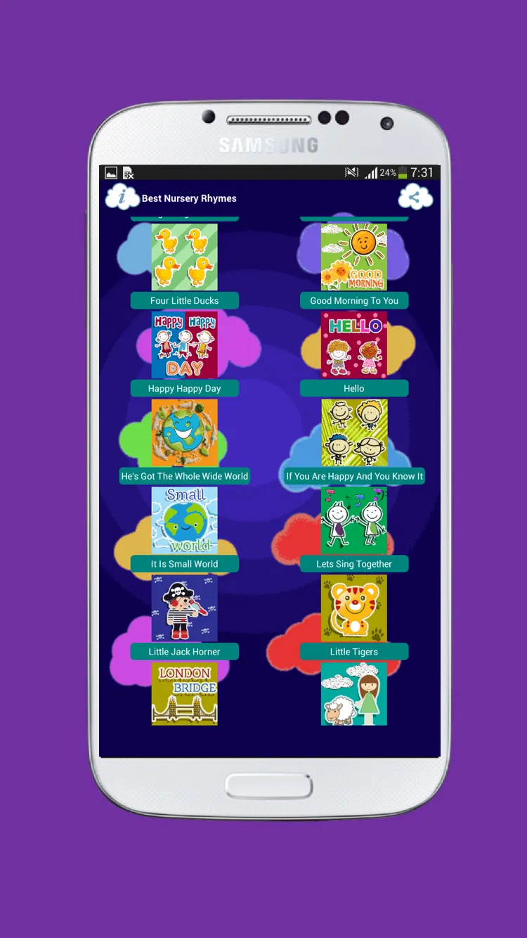 Best Nursery Rhymes for Kids | Indus Appstore | Screenshot