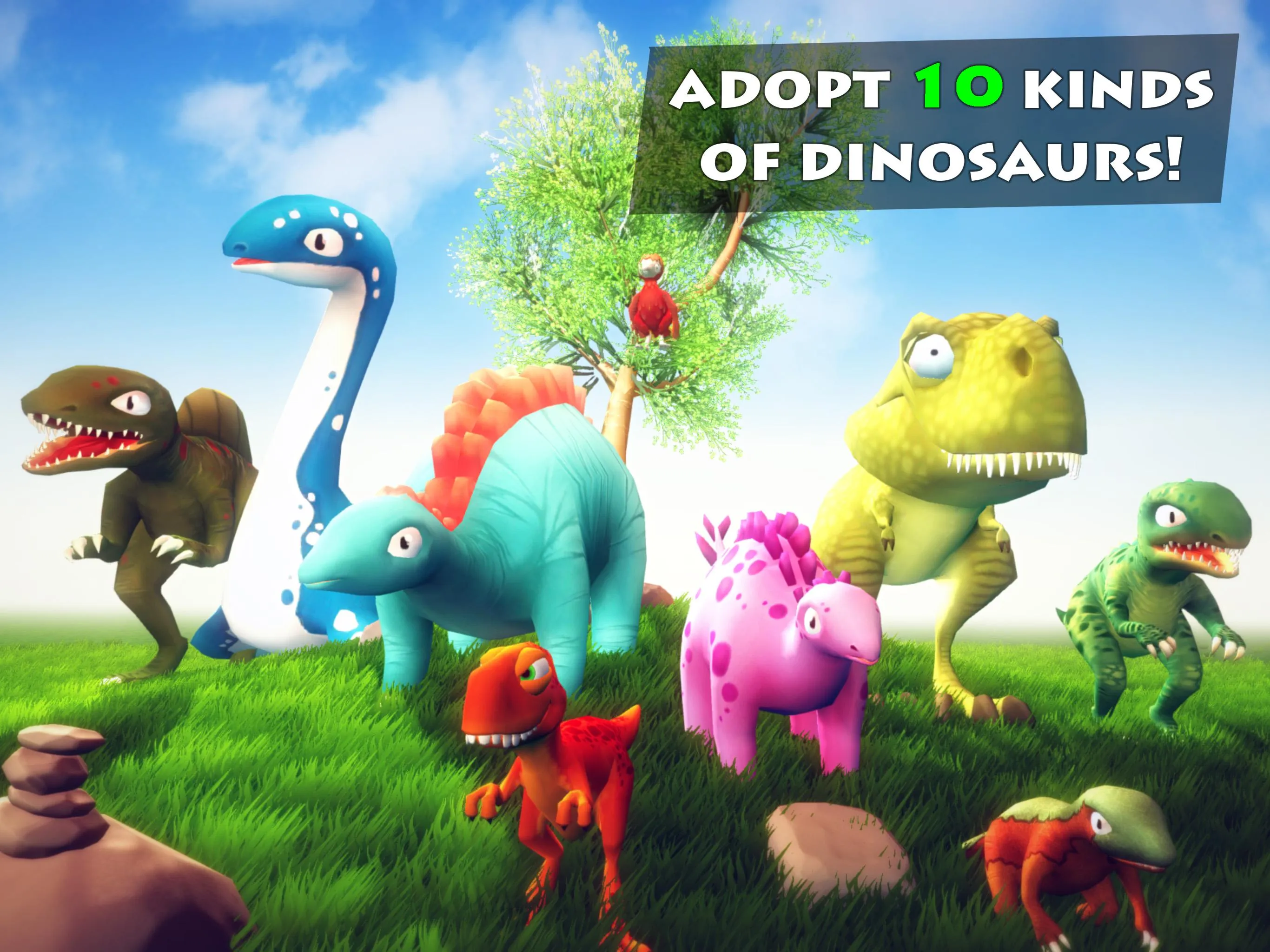 Happy Dinosaurs for Kids | Indus Appstore | Screenshot