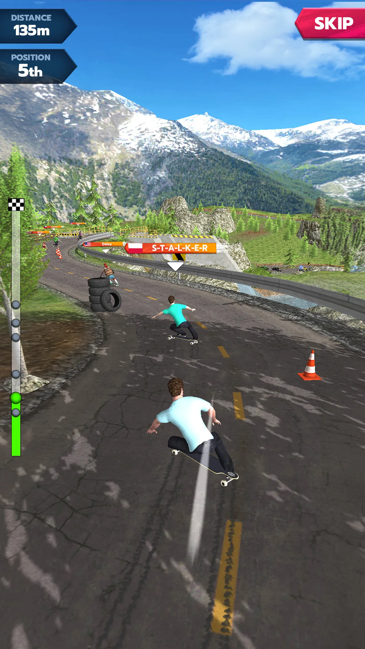 Downhill Race League | Indus Appstore | Screenshot