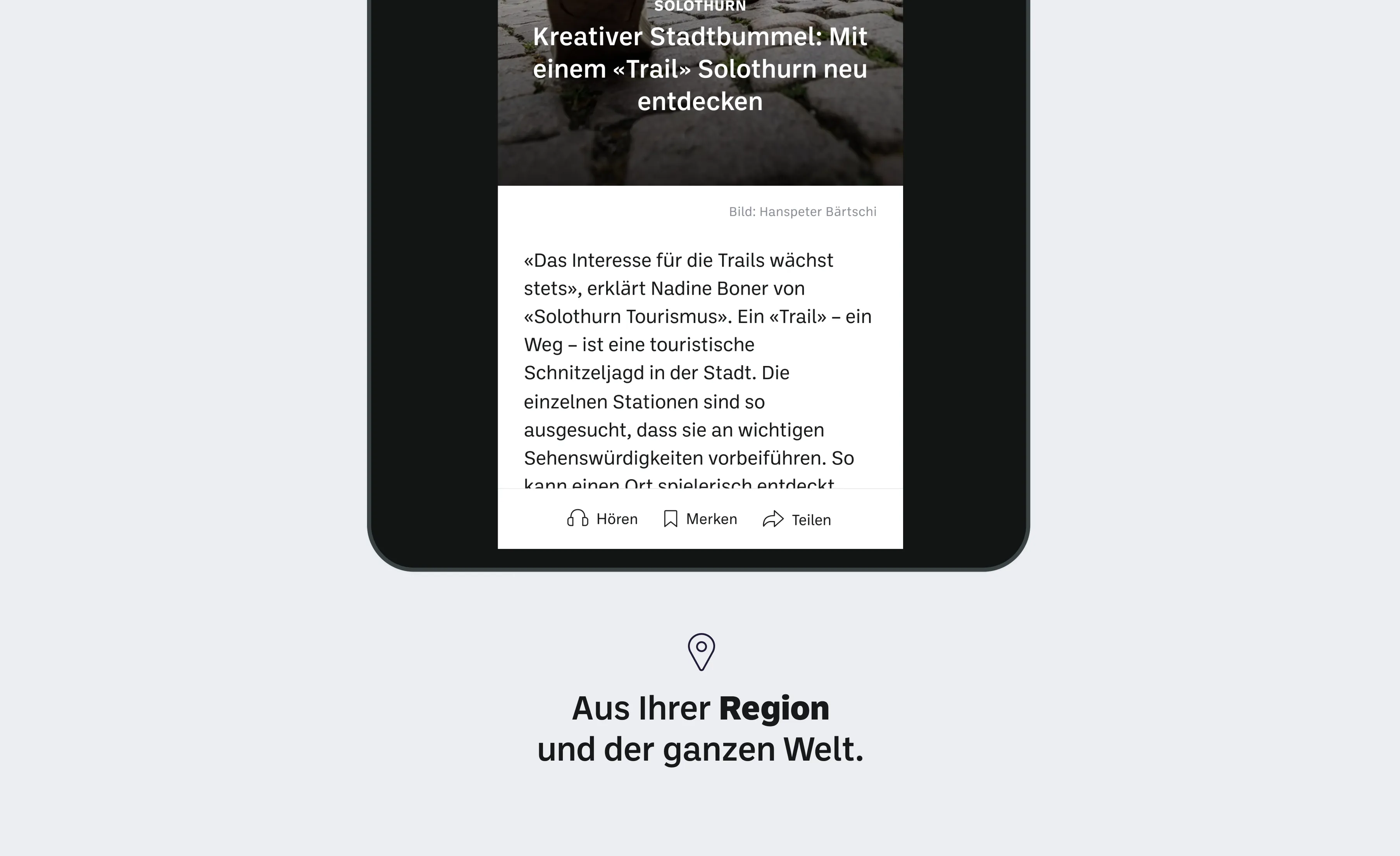 Solothurner Zeitung News | Indus Appstore | Screenshot