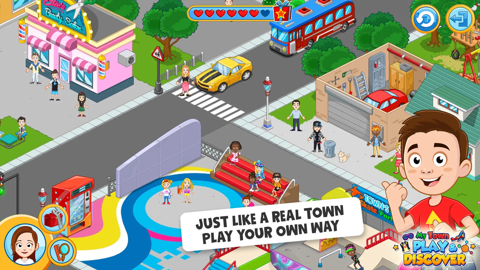 My Town - Build a City Life | Indus Appstore | Screenshot