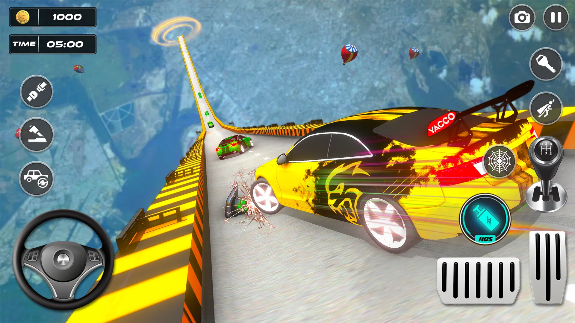 Superhero Car Games: Mega Ramp | Indus Appstore | Screenshot
