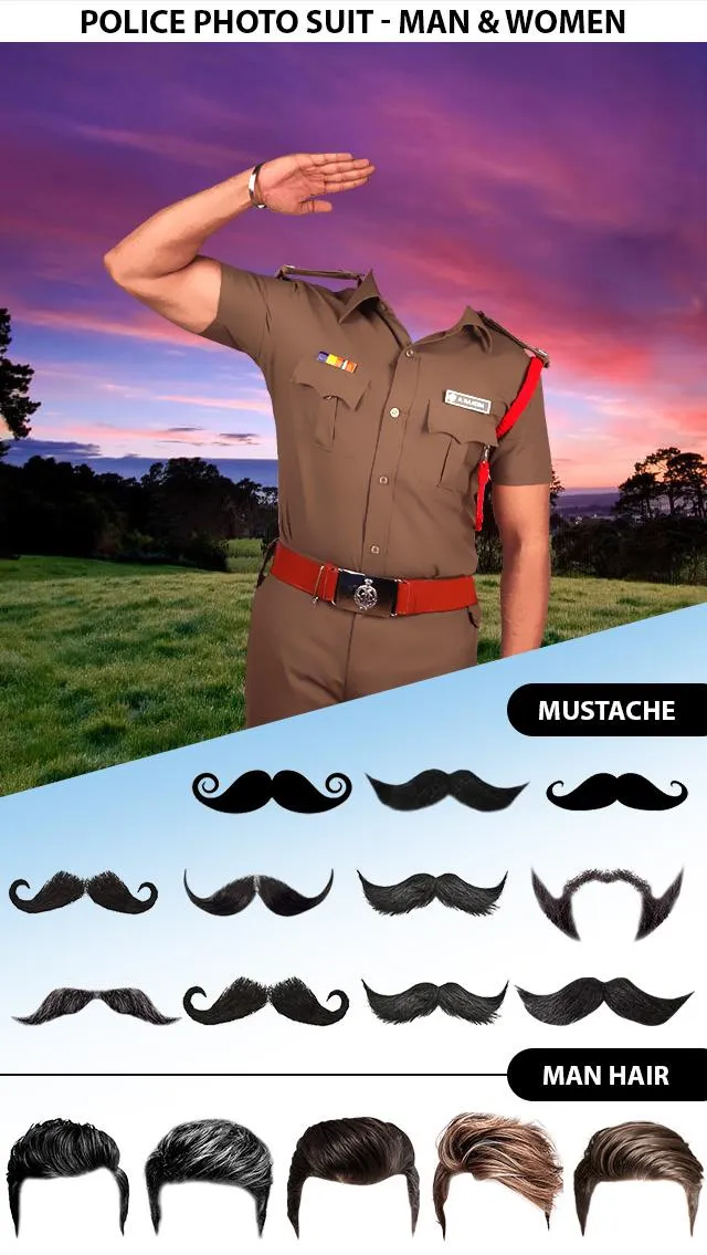 Police Photo Suit - Man & Wome | Indus Appstore | Screenshot