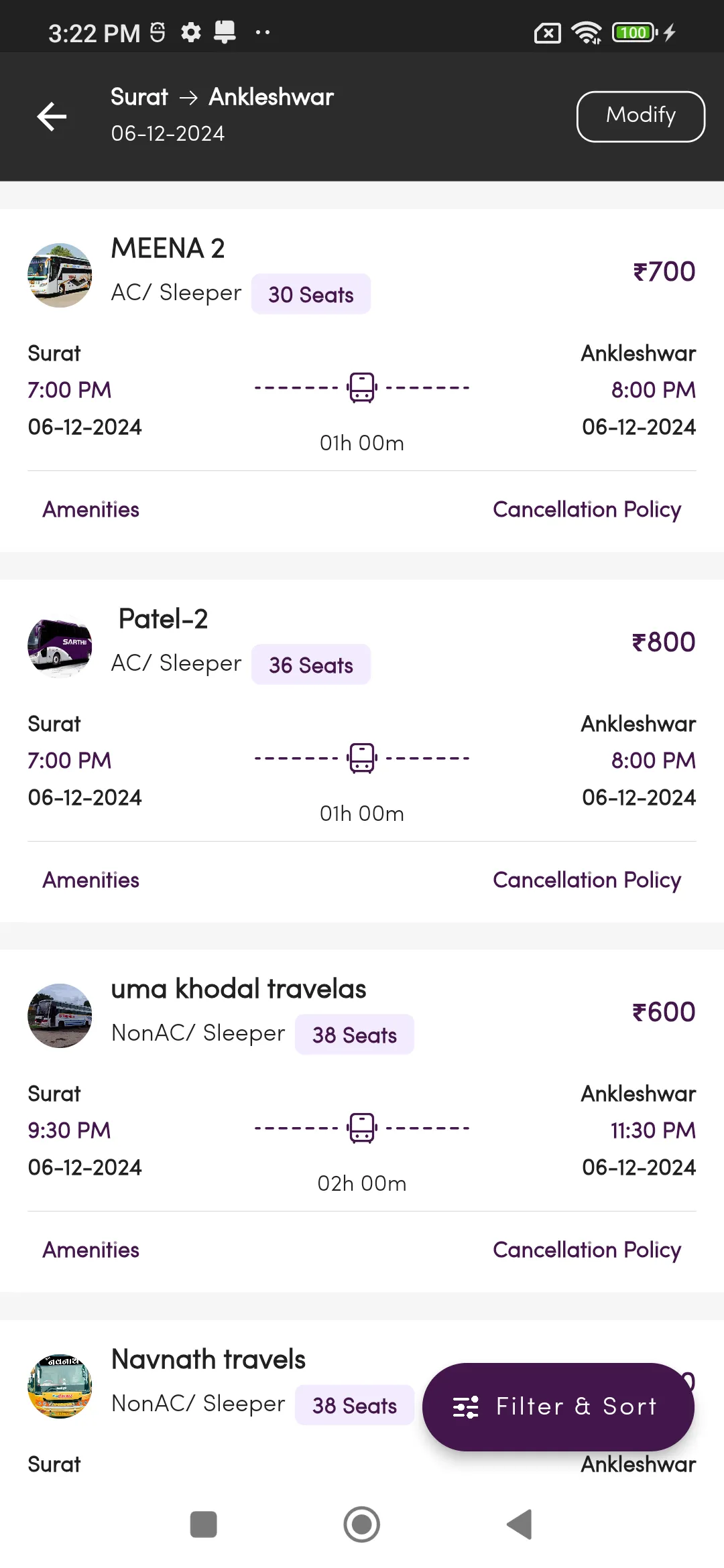 Sarthi Bus | Indus Appstore | Screenshot