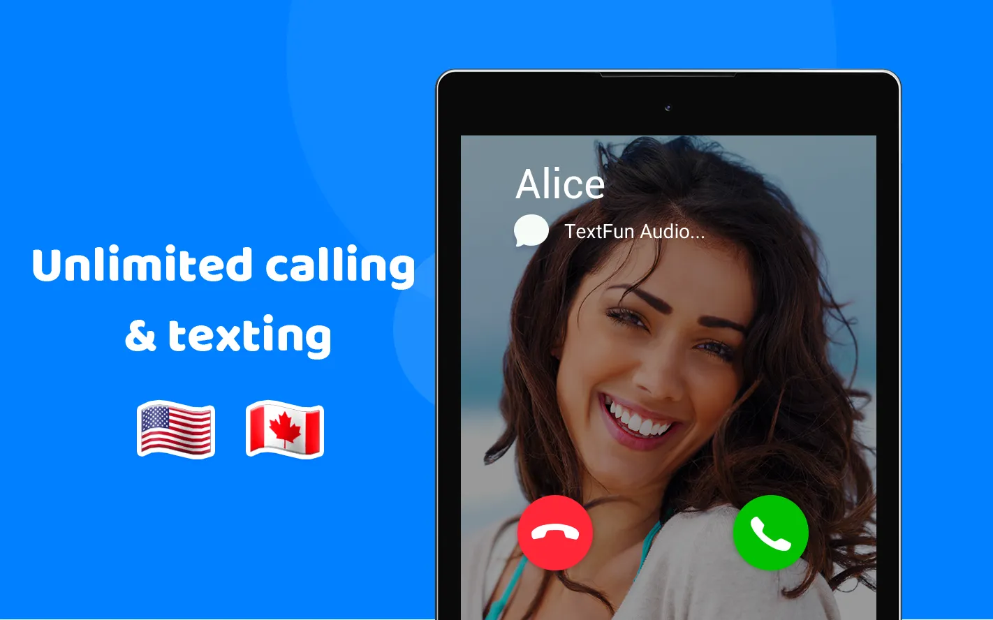 TextApp:Texting & WiFi Calling | Indus Appstore | Screenshot