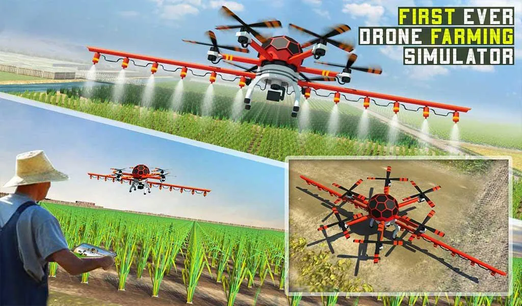 Flying Drone Farming Air Plane | Indus Appstore | Screenshot