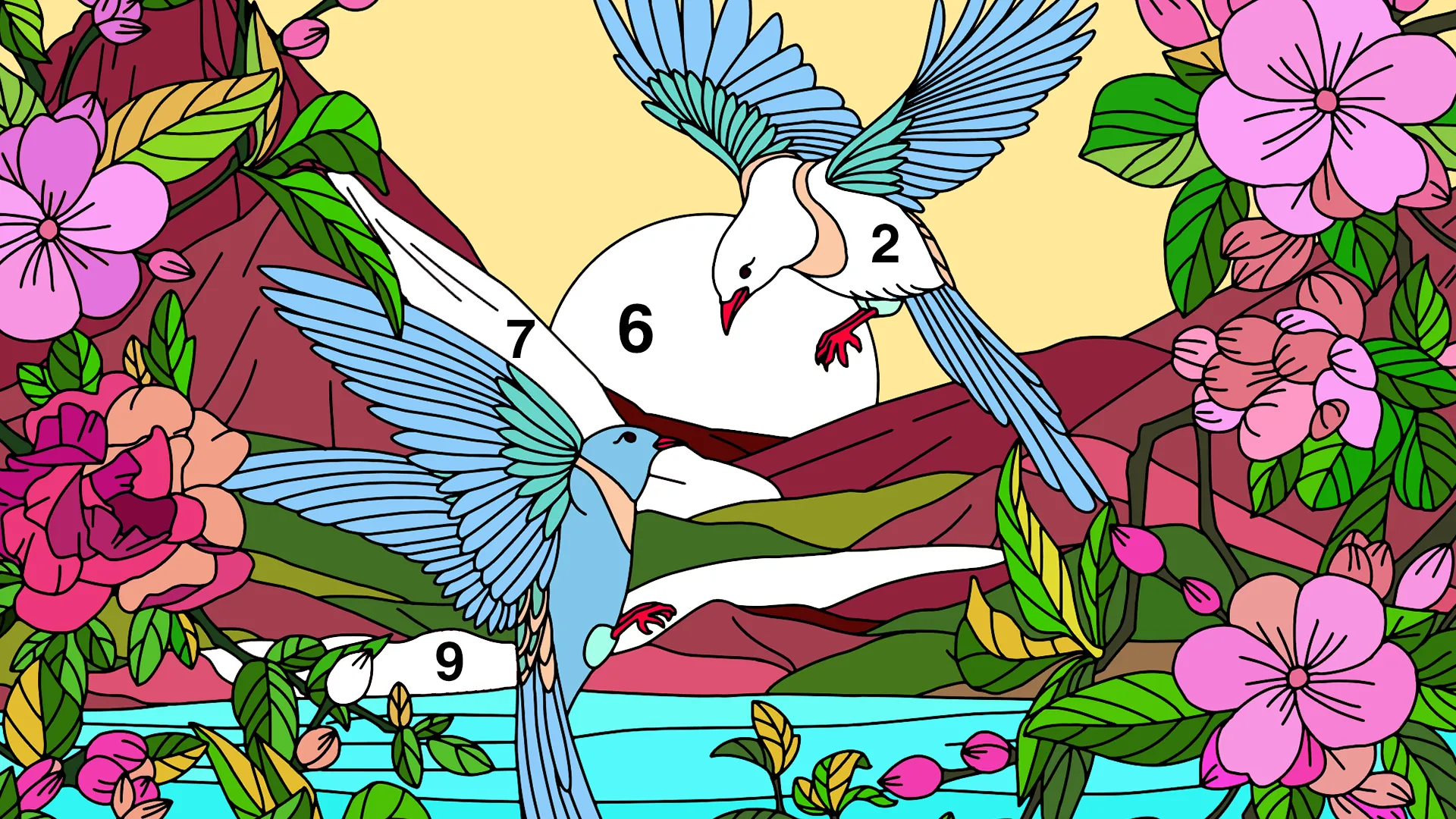 Coloring Book: Color by Number | Indus Appstore | Screenshot