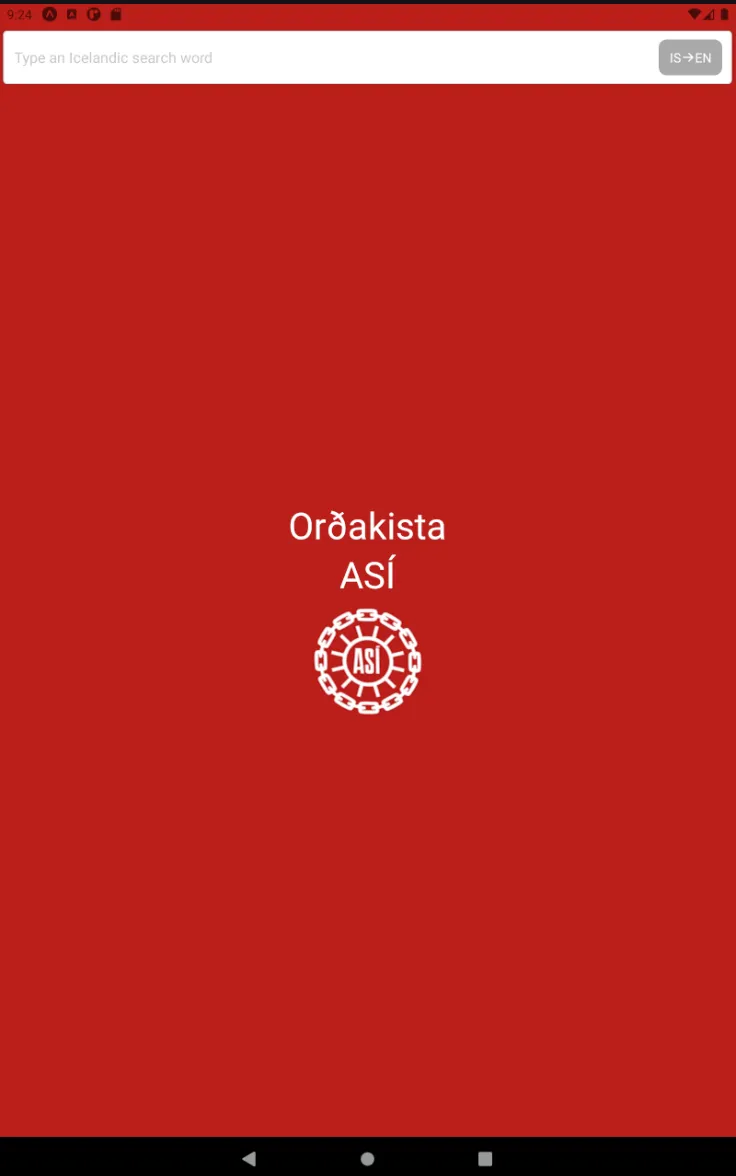 Orðakista ASÍ | Indus Appstore | Screenshot