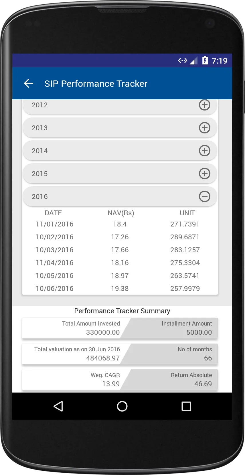 Kapadia Investment | Indus Appstore | Screenshot