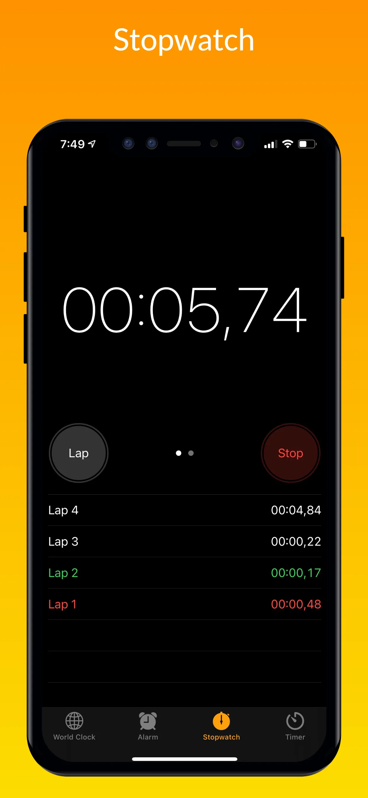 Clock OS 18 - Clock Phone 16 | Indus Appstore | Screenshot