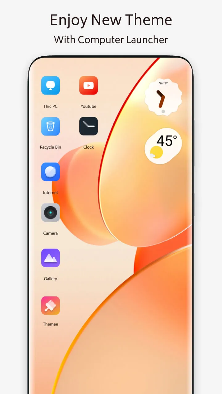 Realme C31 theme for Launcher | Indus Appstore | Screenshot