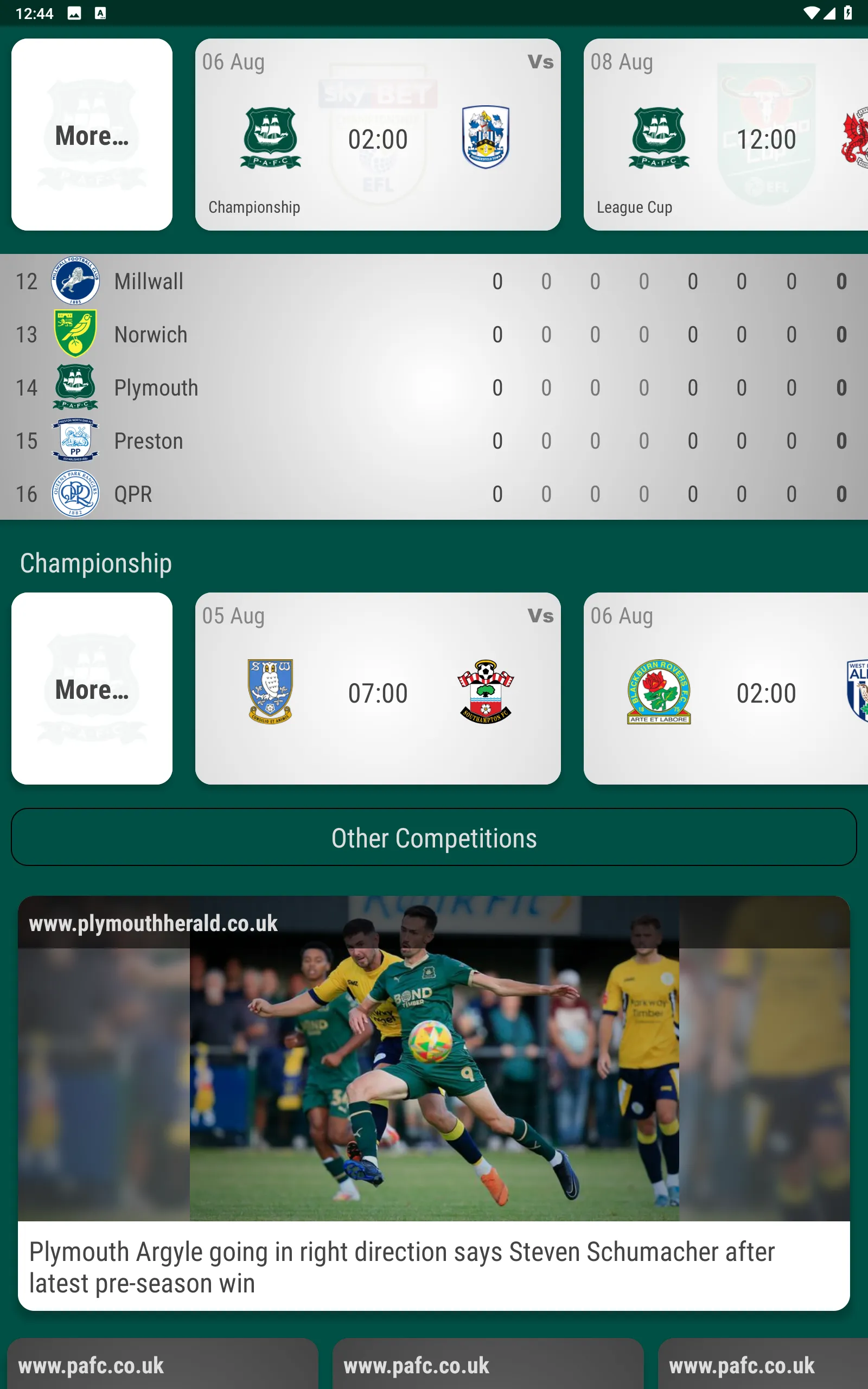 Plymouth Argyle Fan App | Indus Appstore | Screenshot