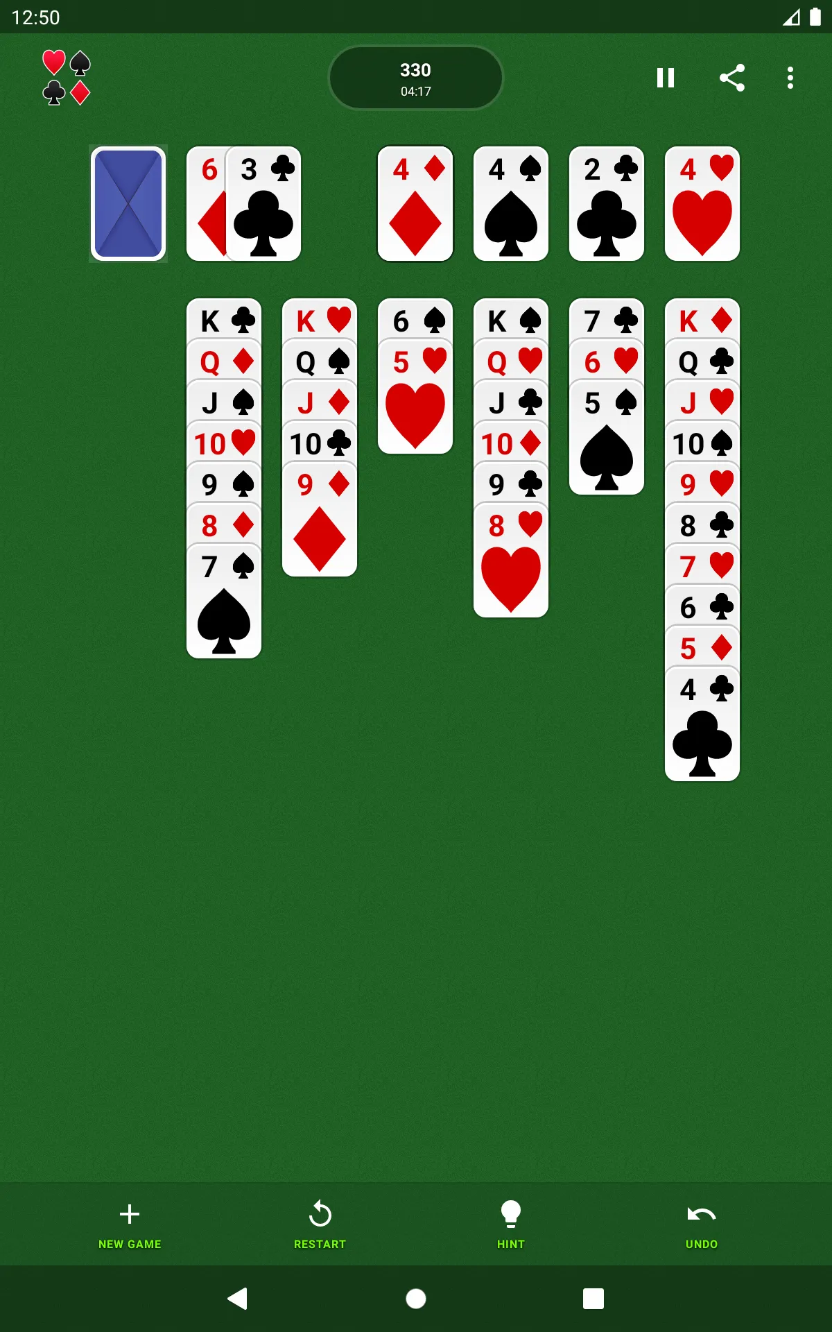 Solitaire | Indus Appstore | Screenshot