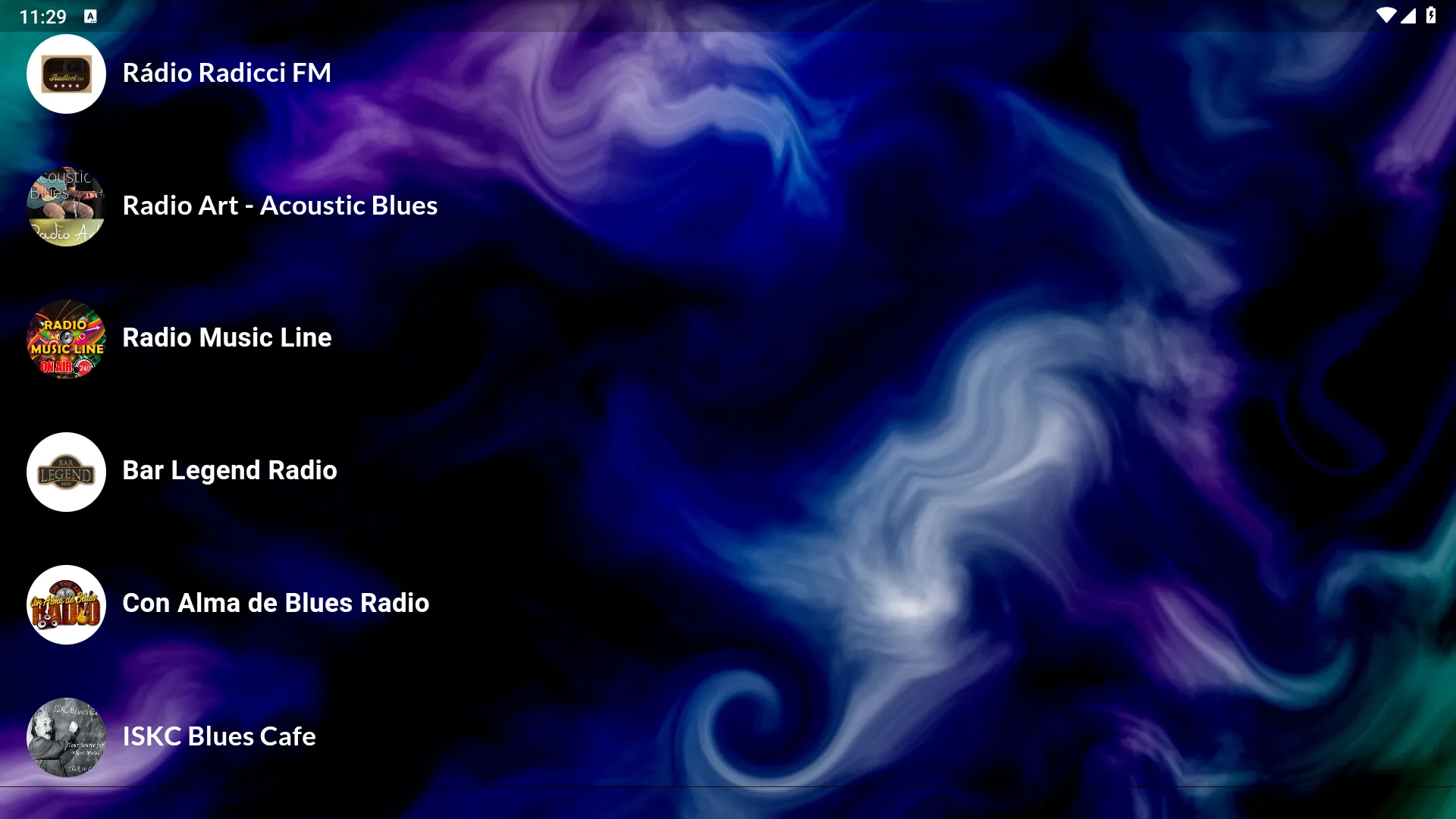 Blues Radios Live | Indus Appstore | Screenshot