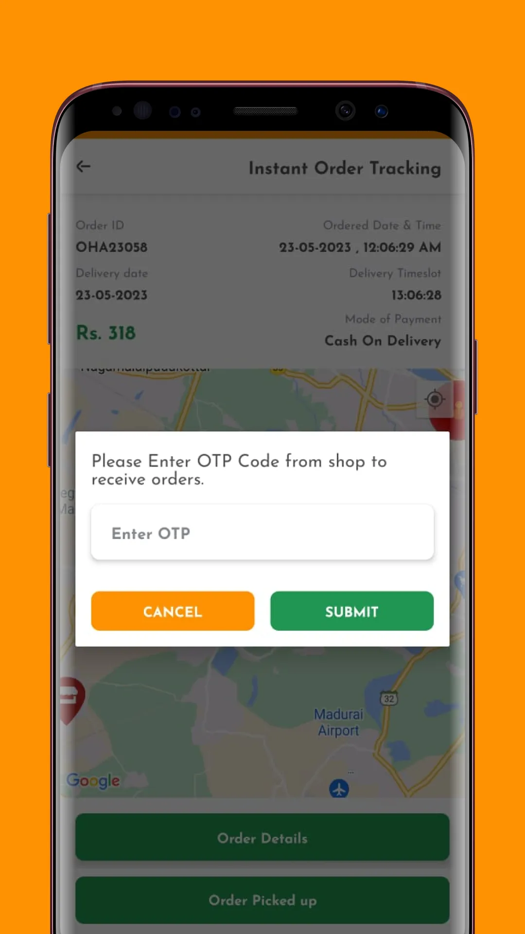 Orange Restaurant Rider | Indus Appstore | Screenshot