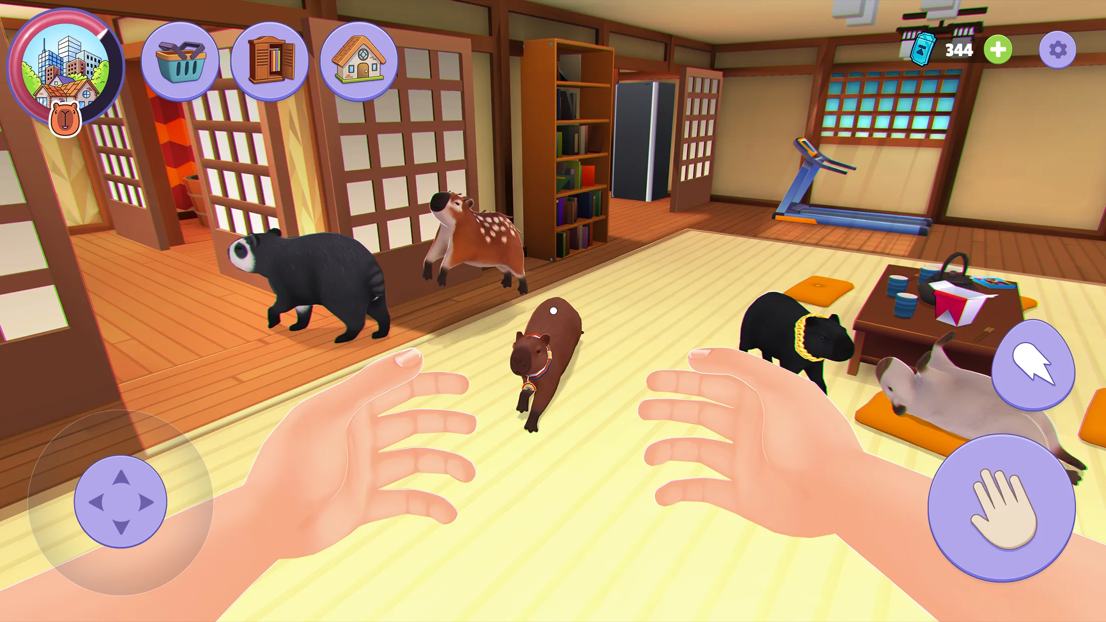 Capybara Simulator: My pets | Indus Appstore | Screenshot