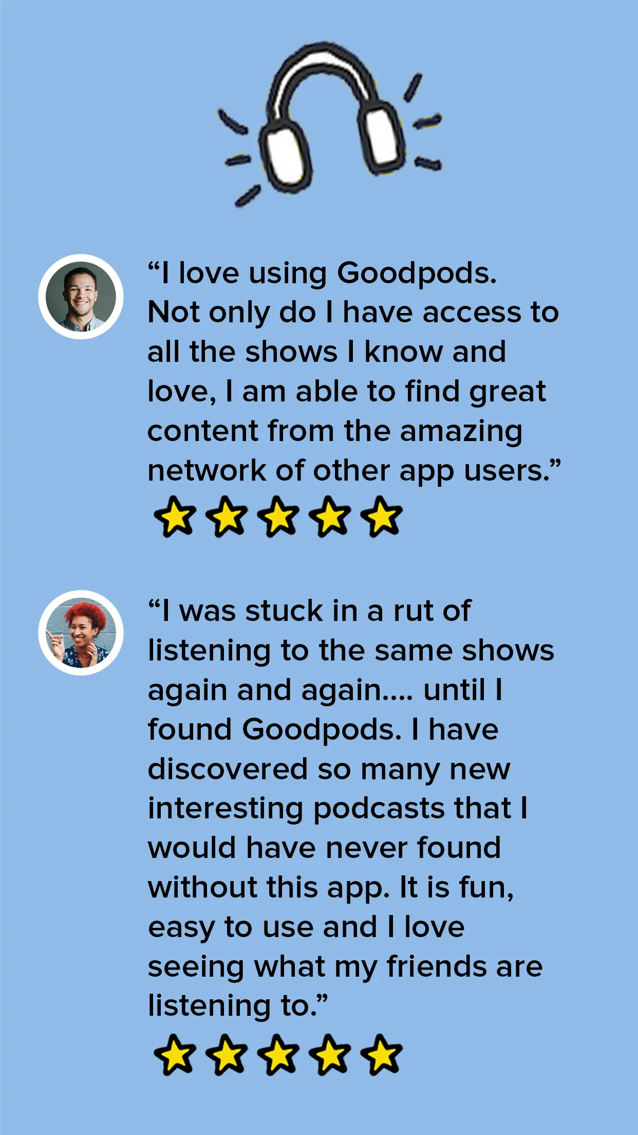 Goodpods - Podcast Player | Indus Appstore | Screenshot