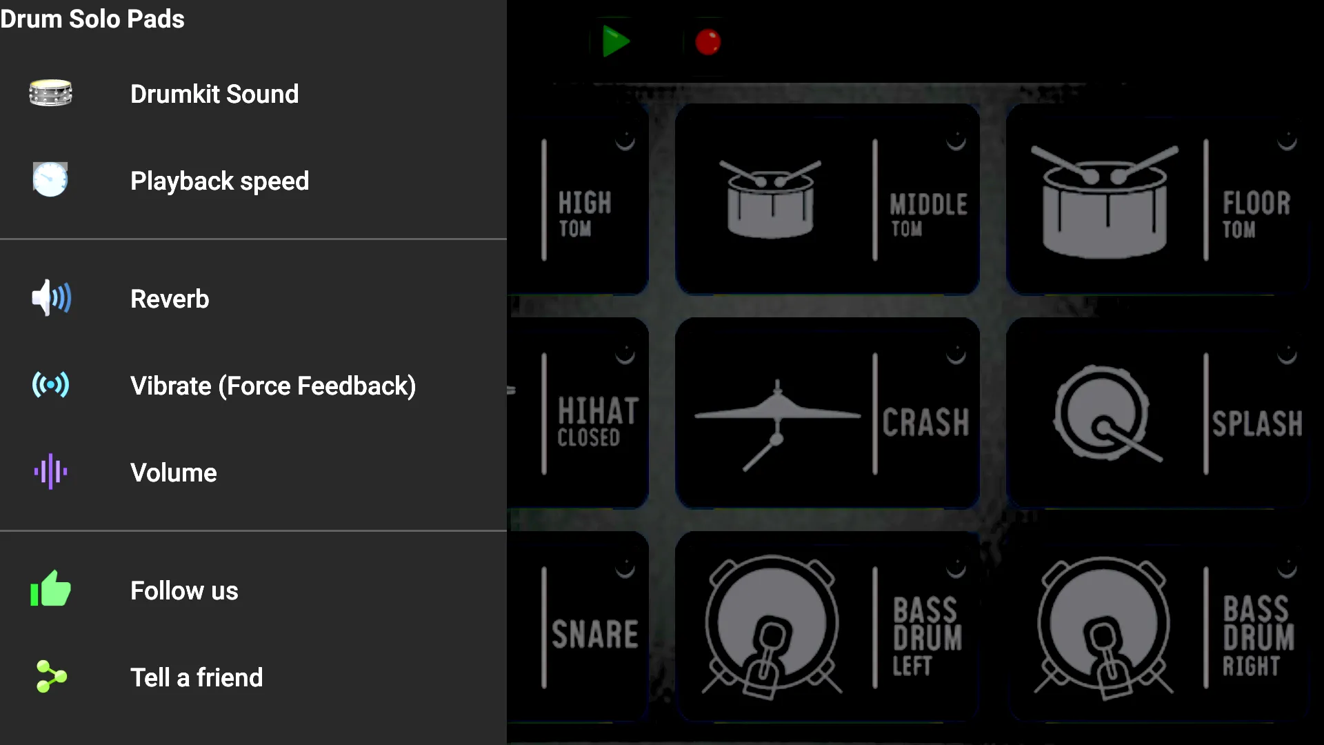 Drum Solo Pads | Indus Appstore | Screenshot