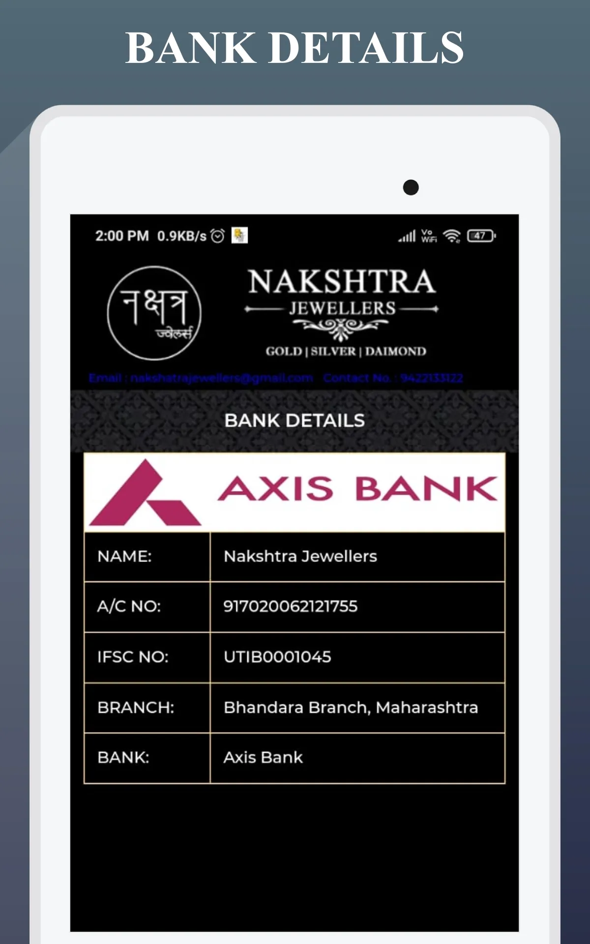 Nakshatra Jewellers | Indus Appstore | Screenshot