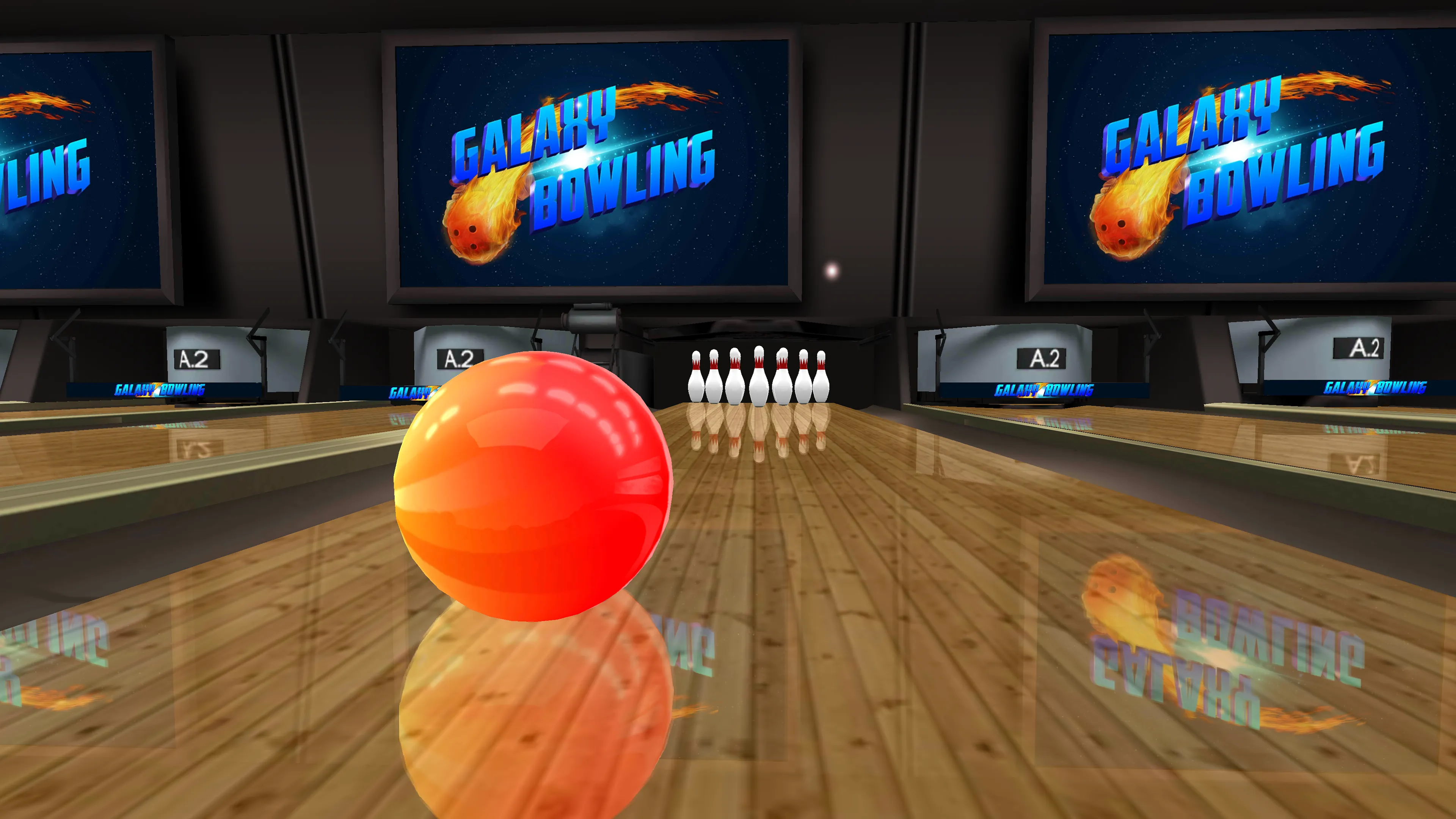 Galaxy Bowling 3D | Indus Appstore | Screenshot