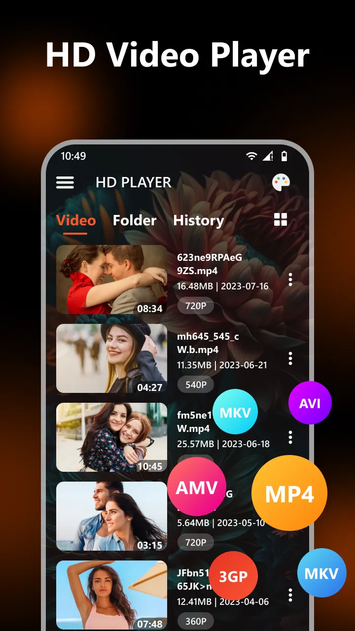 HD Video Player For All Format | Indus Appstore | Screenshot