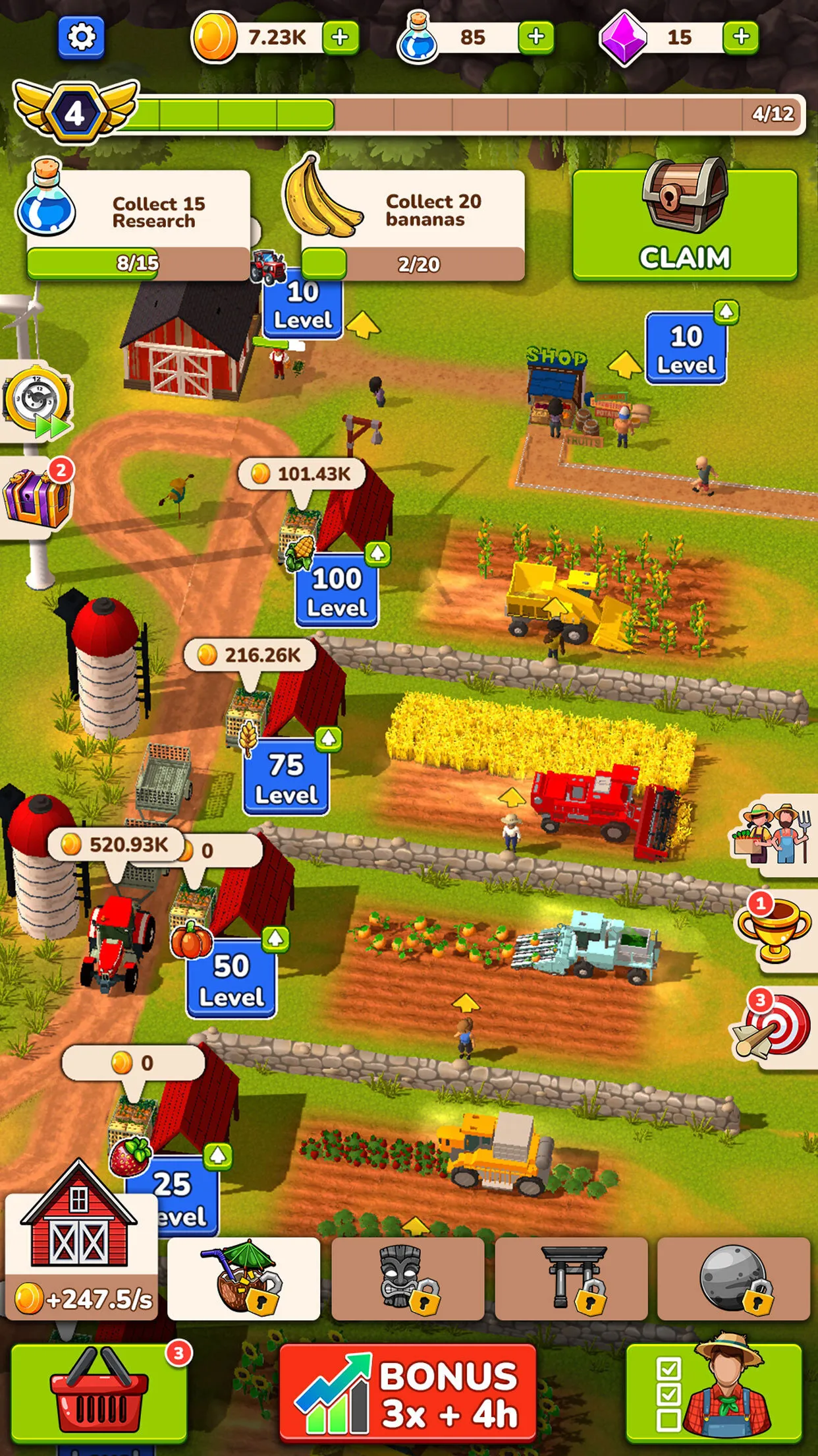 Idle Farm: Farming Simulator | Indus Appstore | Screenshot