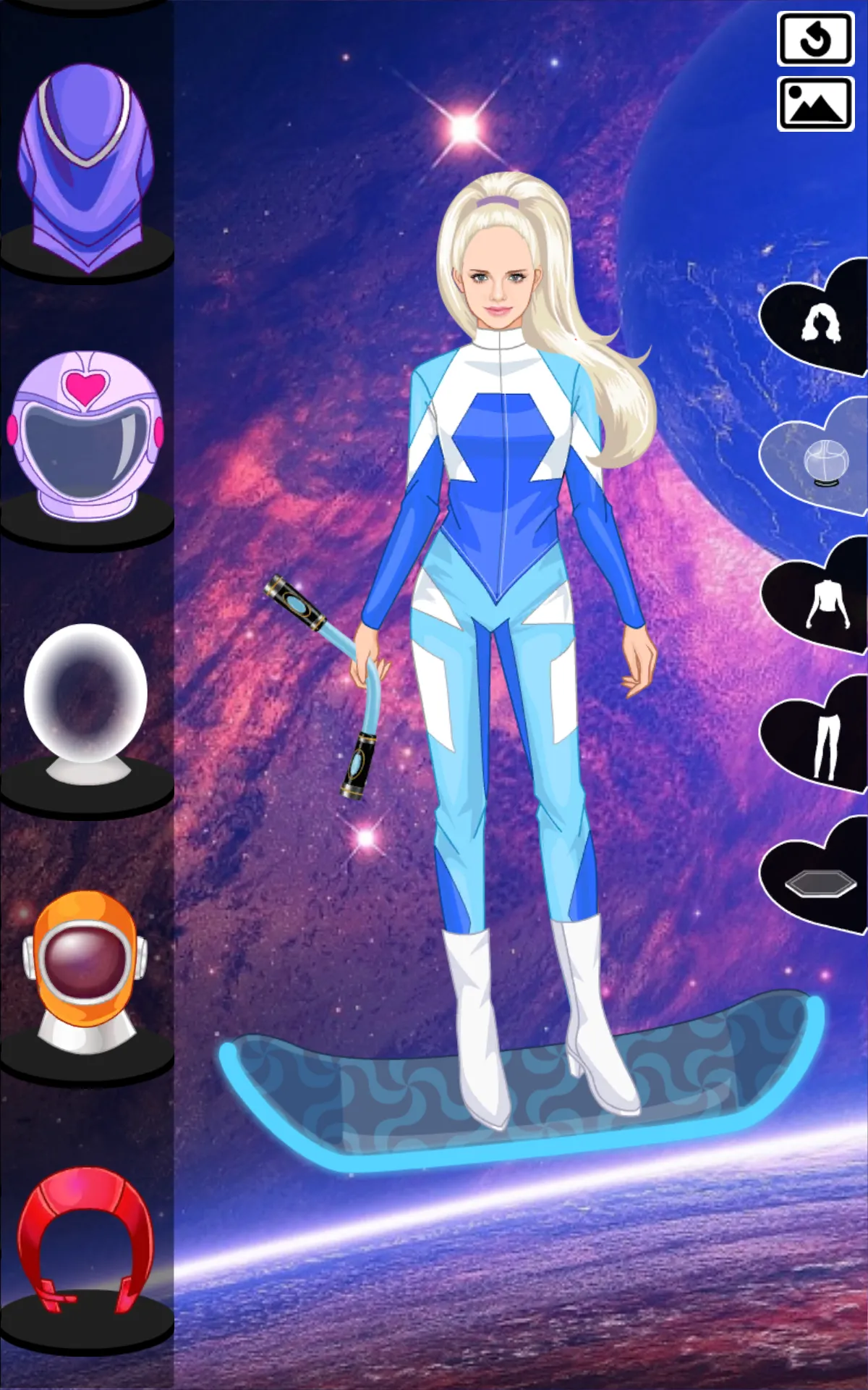 Space astronaut dress up | Indus Appstore | Screenshot