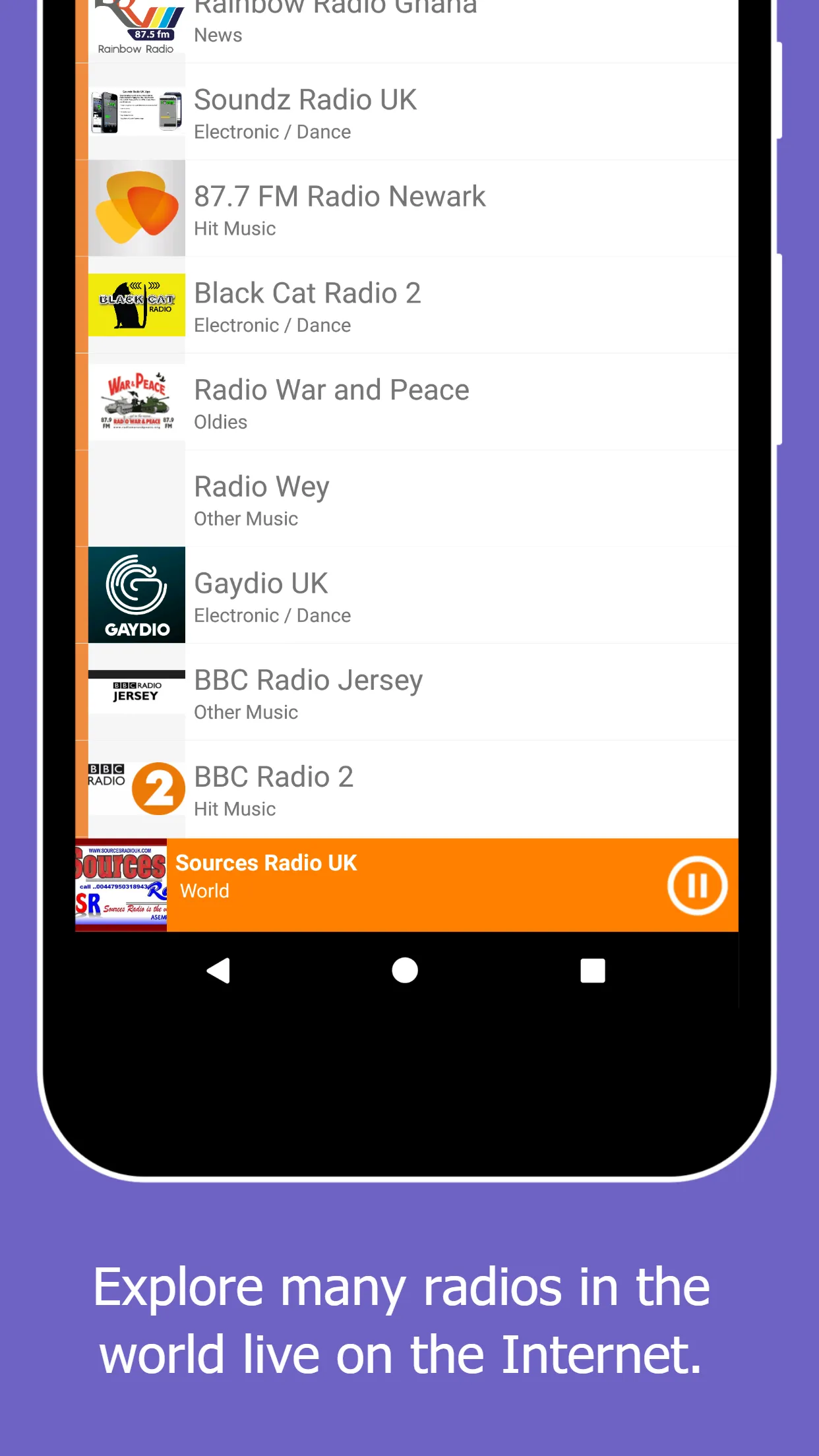 Radio World -  Radio World FM | Indus Appstore | Screenshot