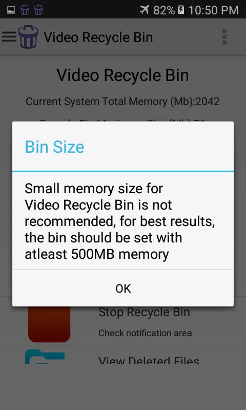 Video Recycle Bin | Indus Appstore | Screenshot