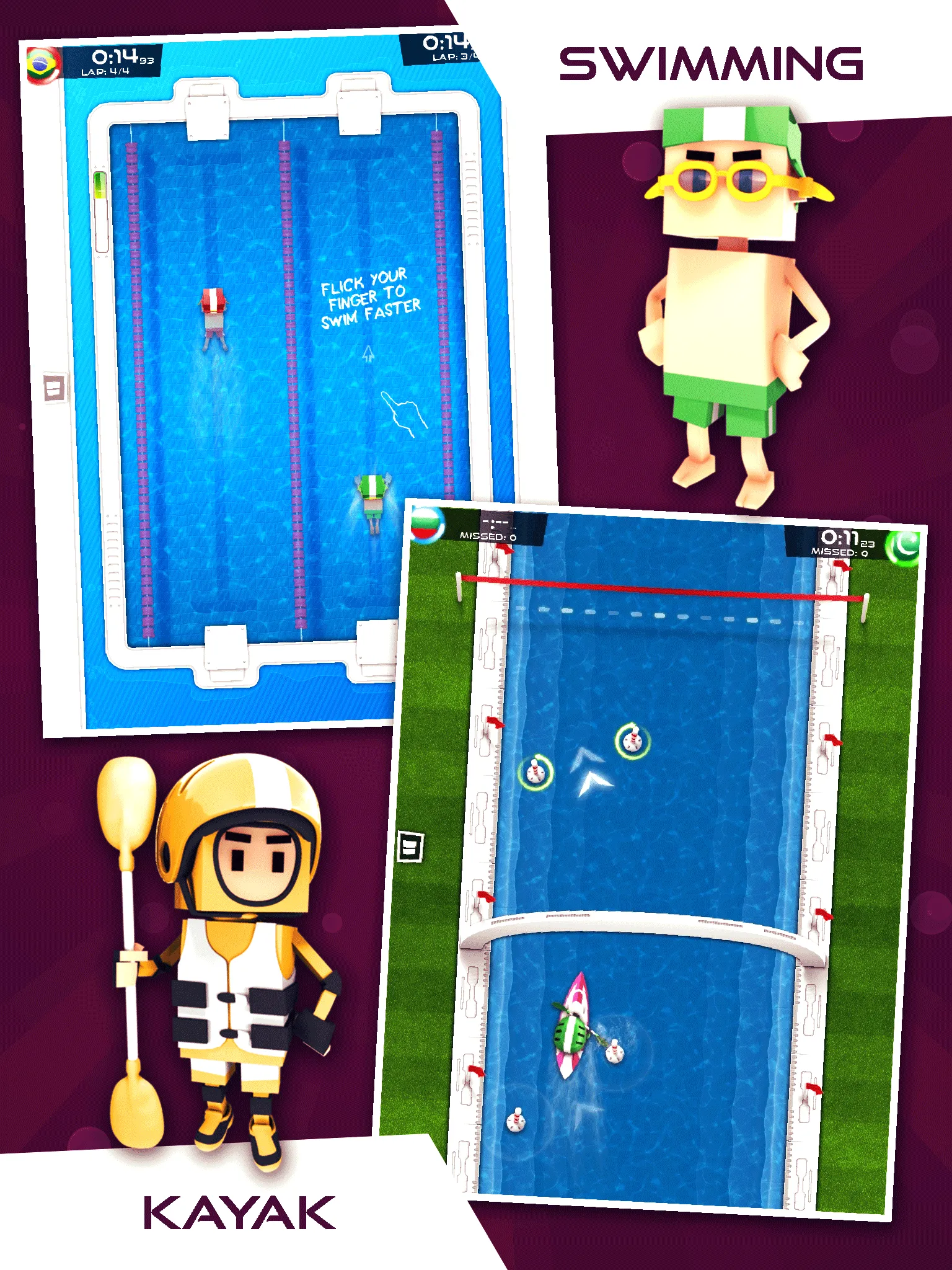 Flick Champions Summer Sports | Indus Appstore | Screenshot