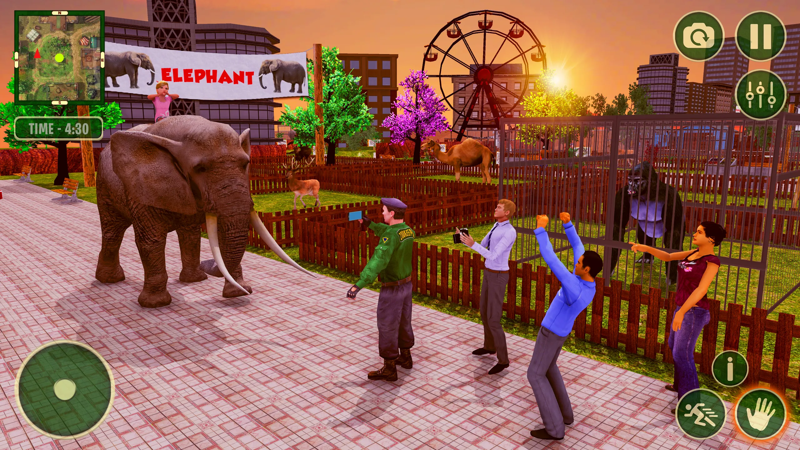 Wild Zookeeper Sim: Zoo Games | Indus Appstore | Screenshot
