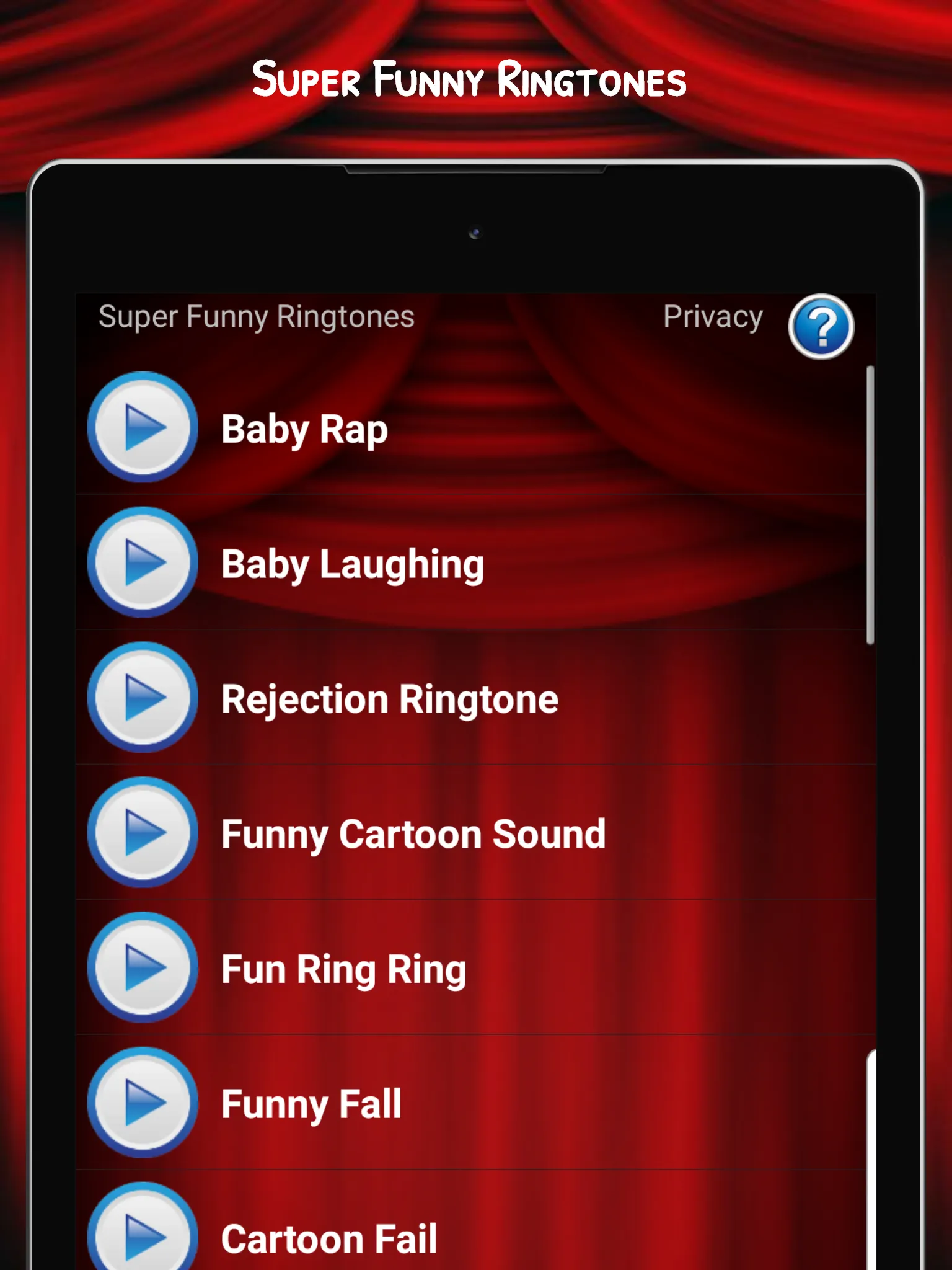 Super Funny Ringtones | Indus Appstore | Screenshot