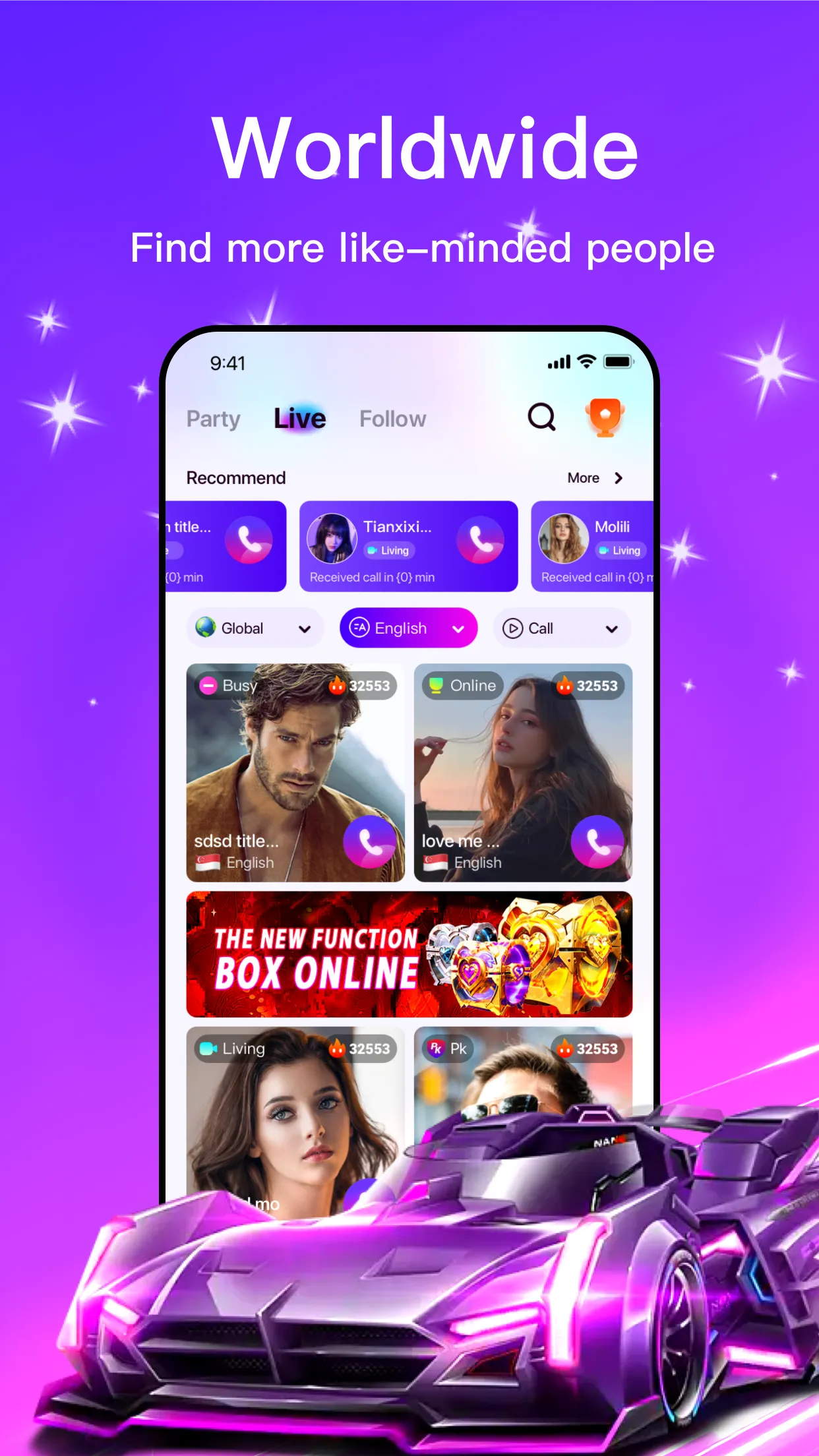 Gimme-Live&Chat | Indus Appstore | Screenshot