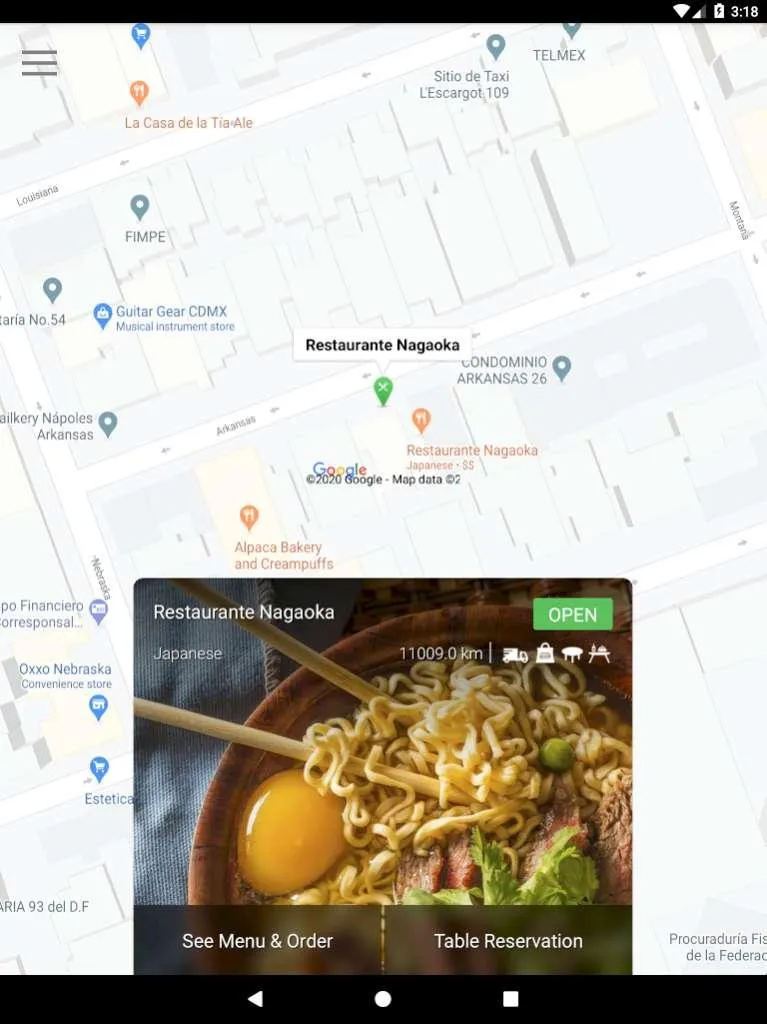 RESTAURANTE NAGAOKA | Indus Appstore | Screenshot