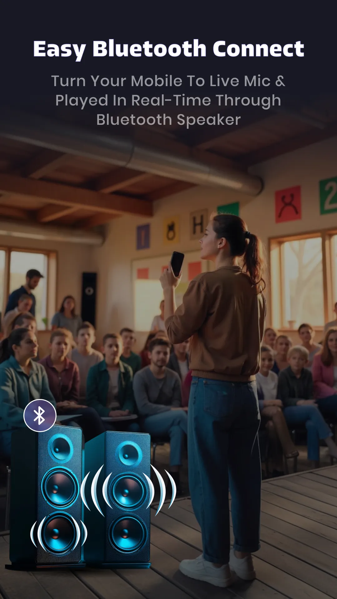 Mobile to Live Mic for Speaker | Indus Appstore | Screenshot