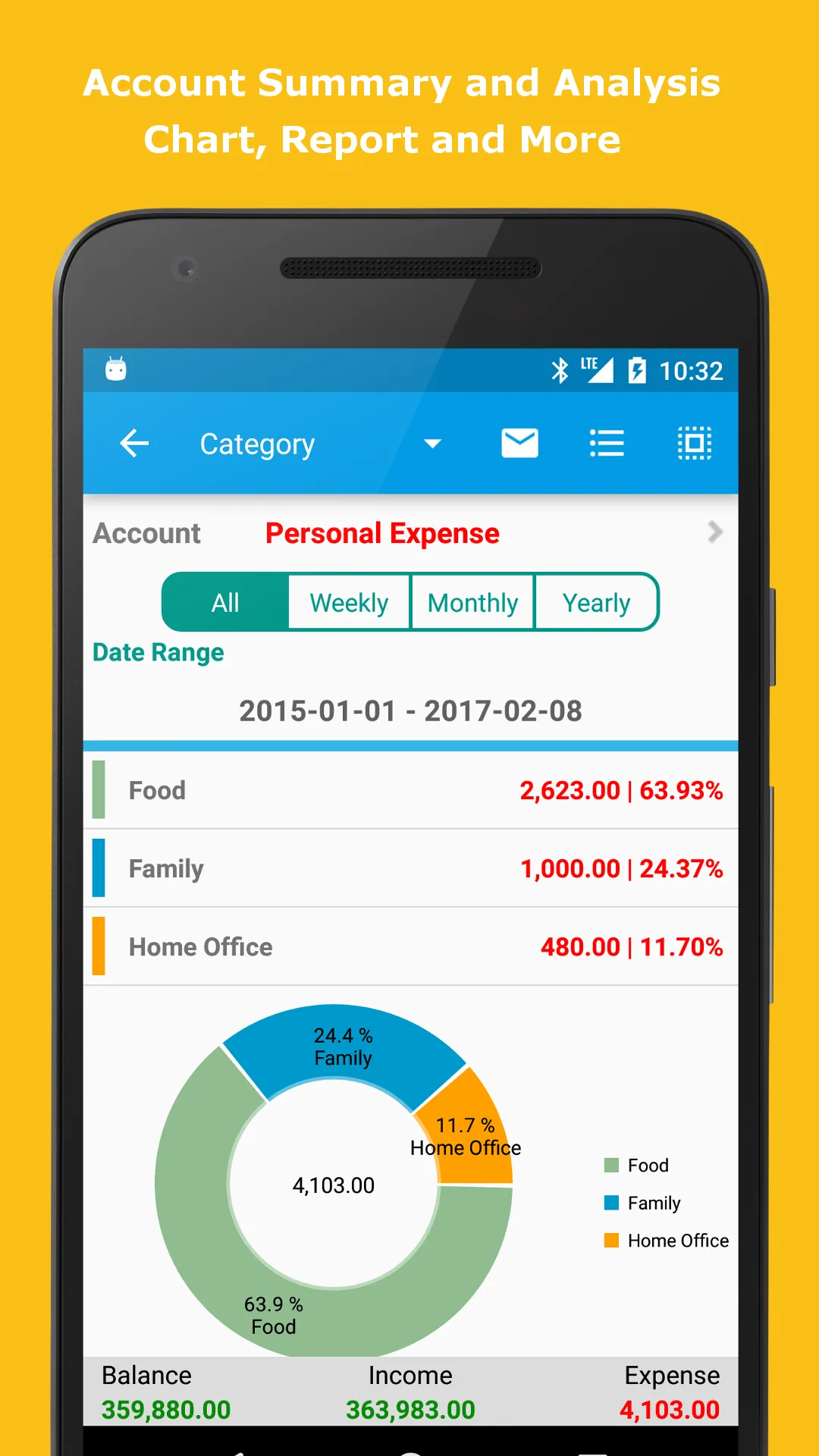 Expense Manager | Indus Appstore | Screenshot