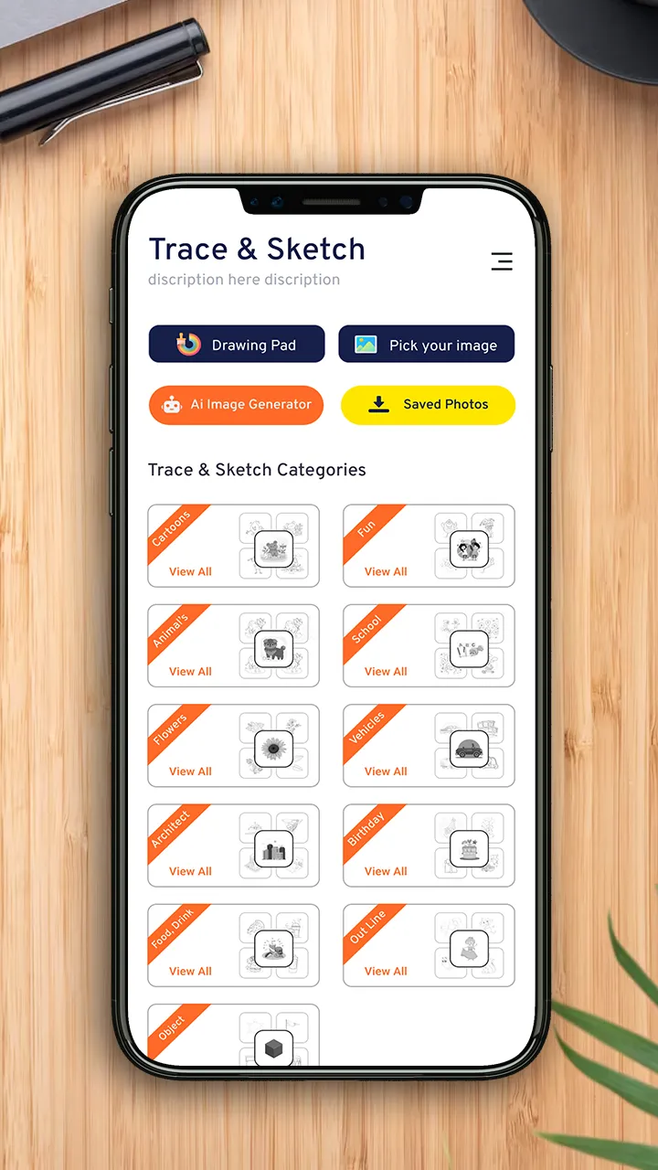 AI Drawing : Trace & Sketch | Indus Appstore | Screenshot