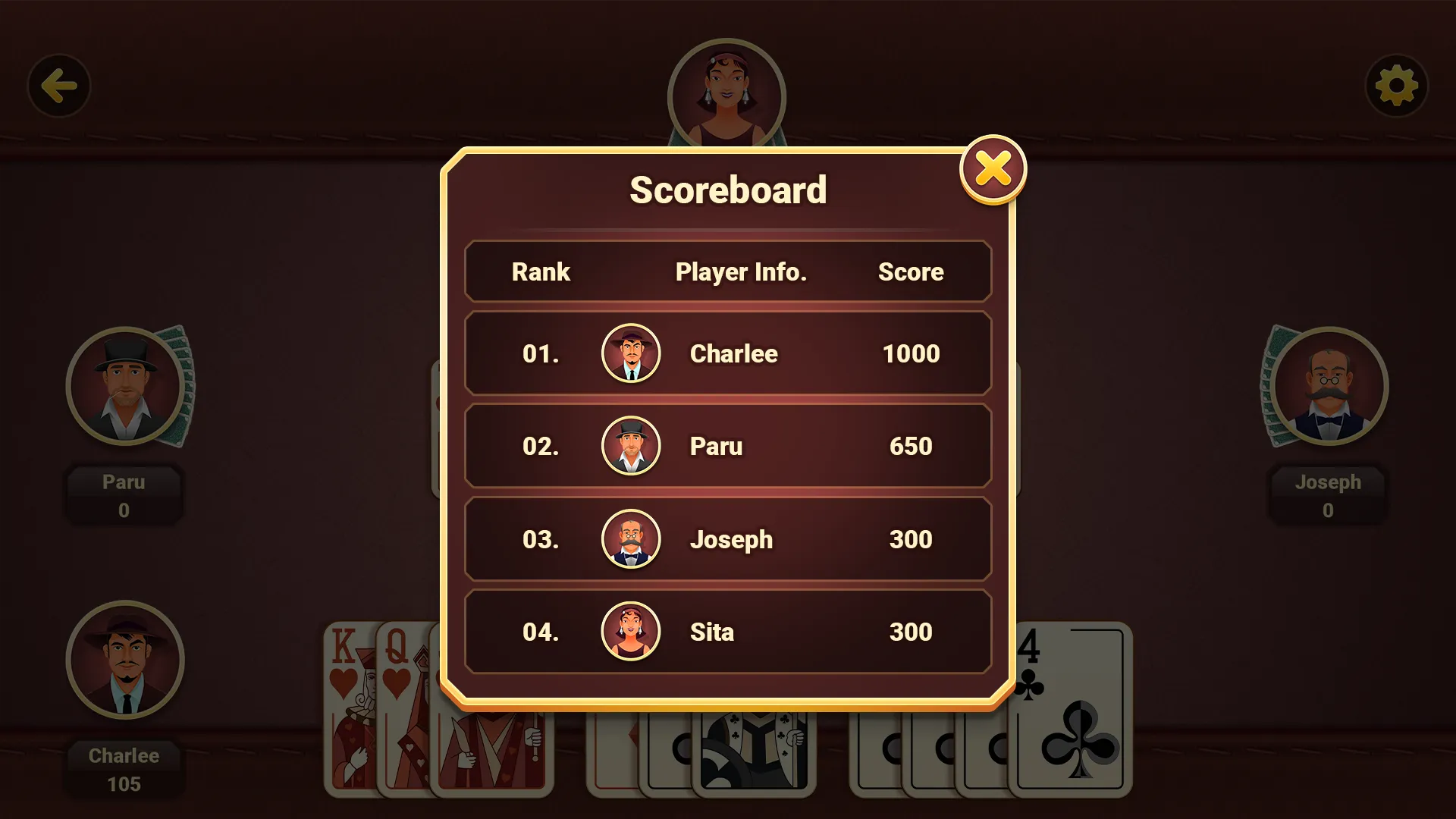 Hazari Grand- 1000 Points Game | Indus Appstore | Screenshot