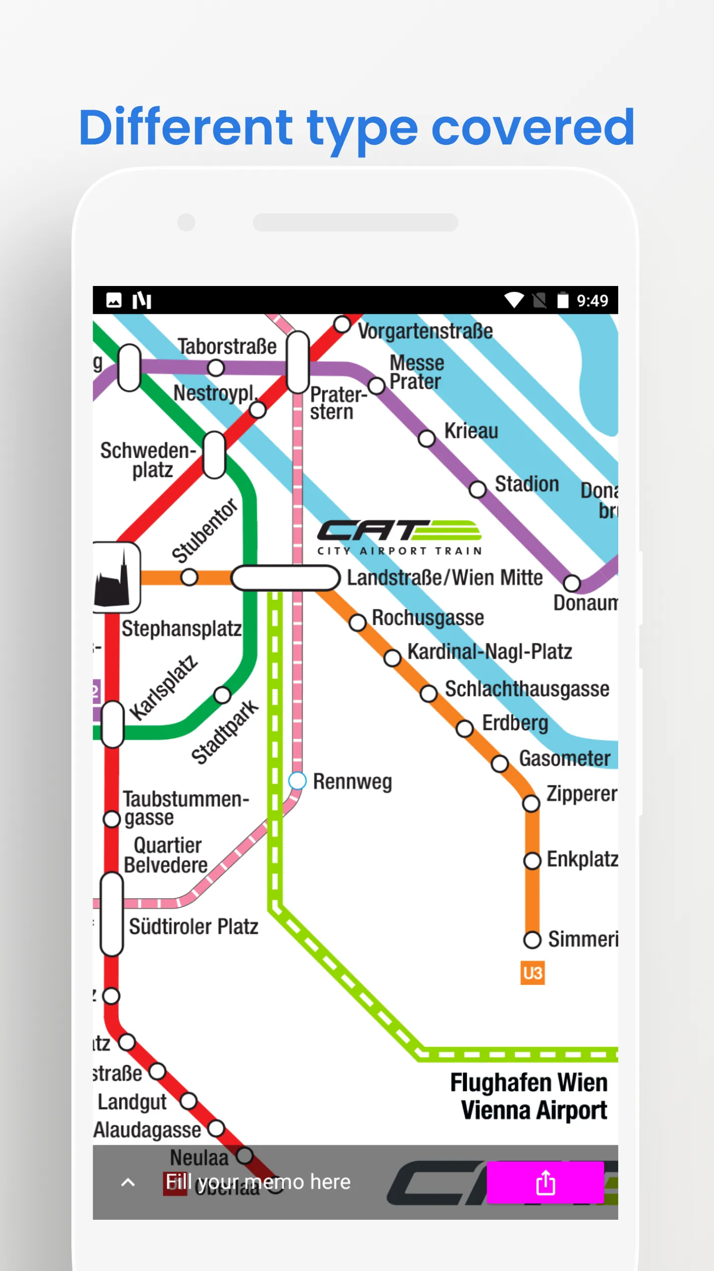 Vienna Train Travel Guide | Indus Appstore | Screenshot